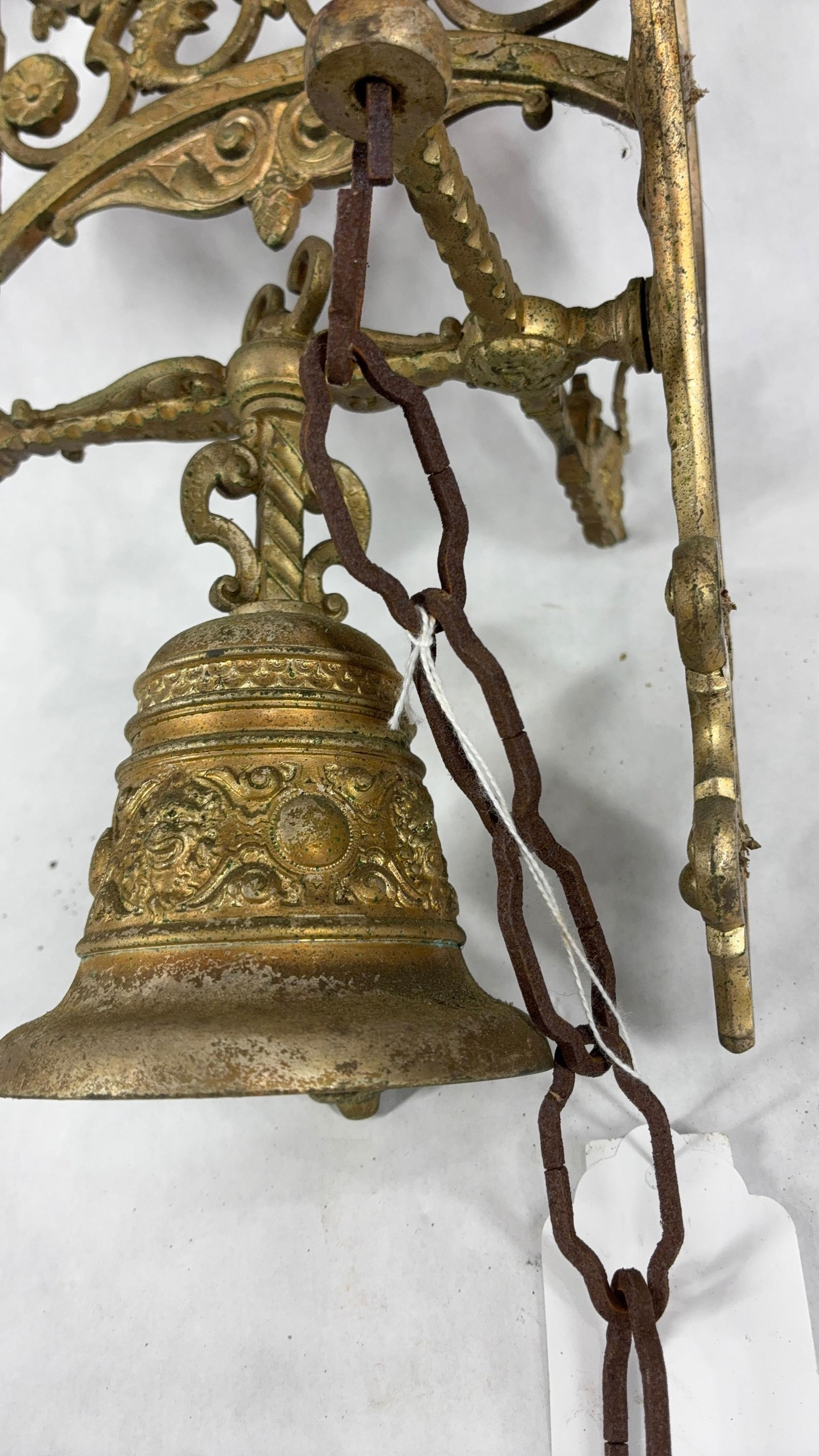 Ornate Phoenix Rising Decorated Dinner Bell - 12