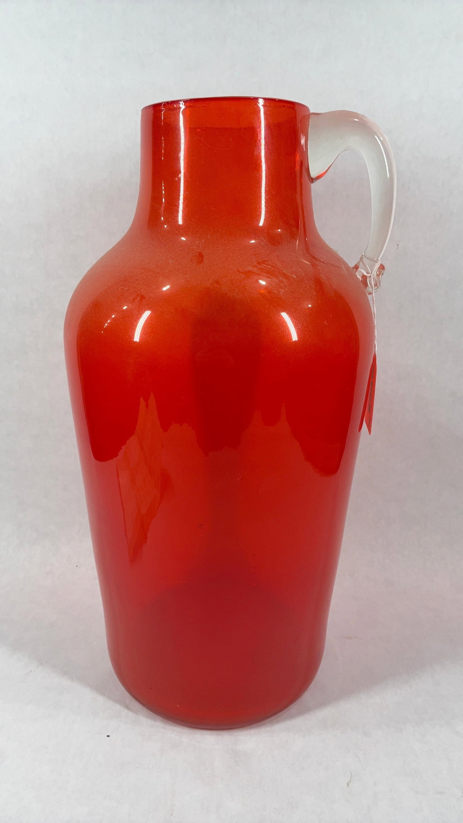 Pigeon Blood Handled Vase (1 of 8)