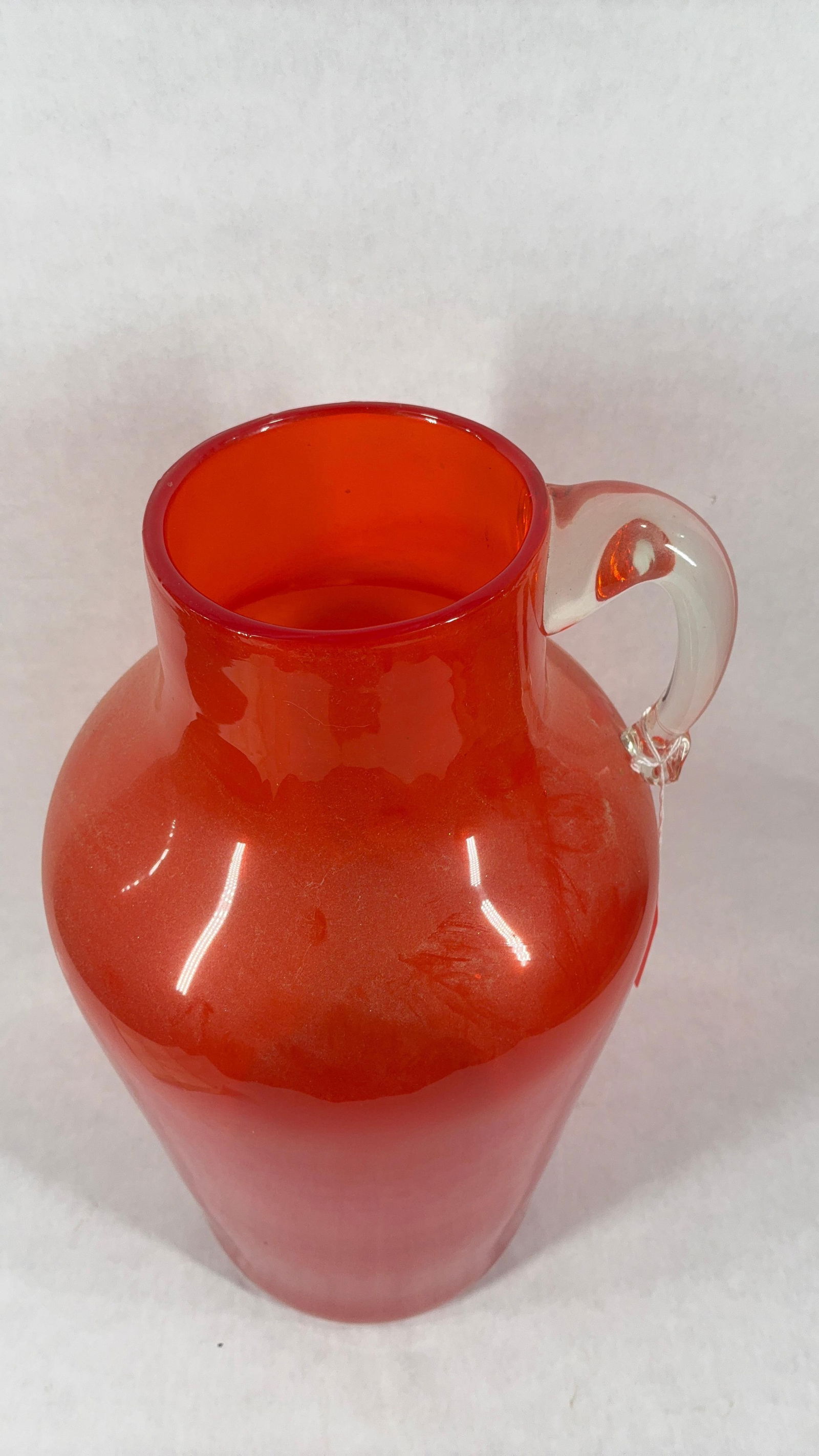Pigeon Blood Handled Vase - 3