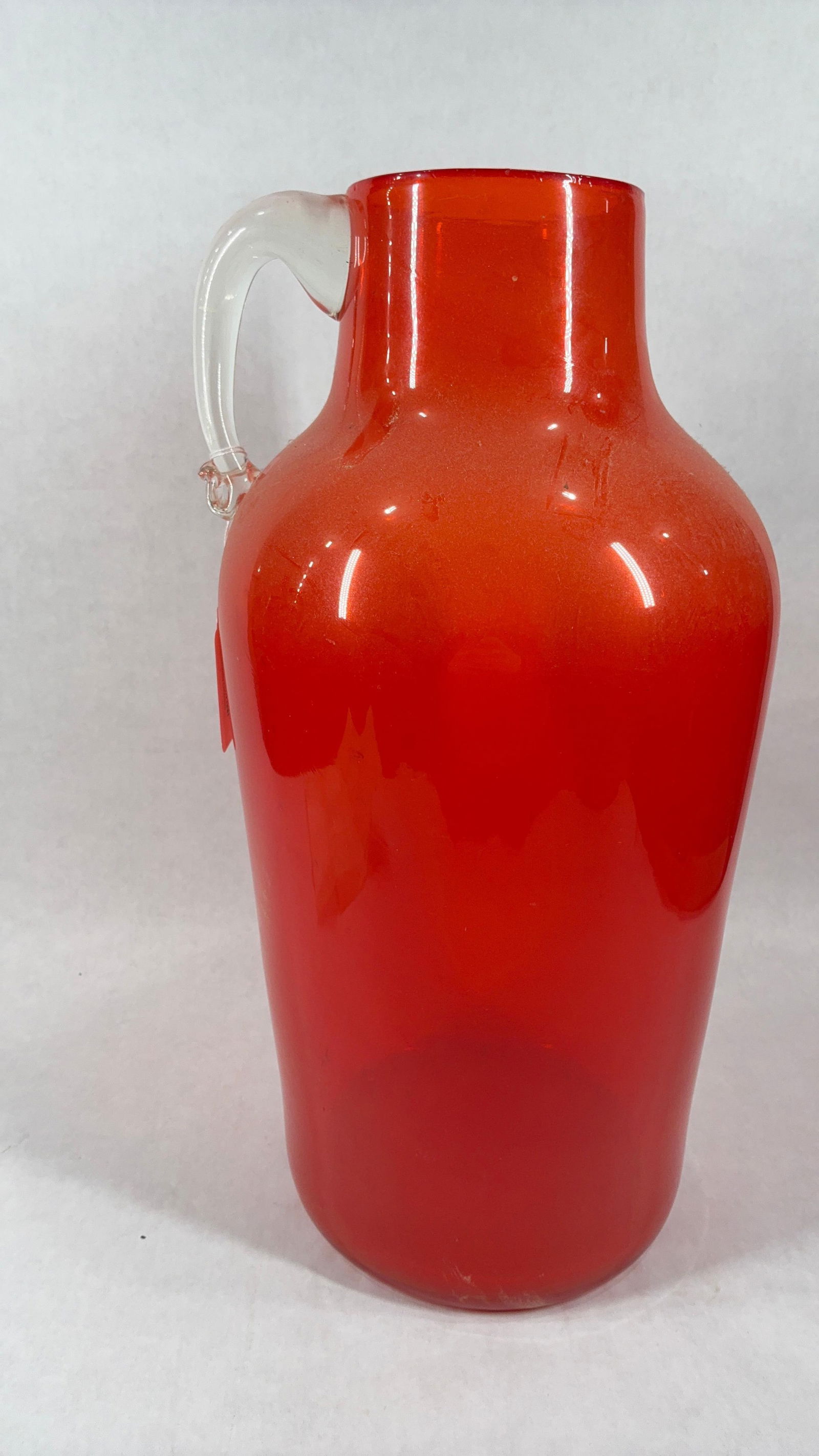 Pigeon Blood Handled Vase - 5