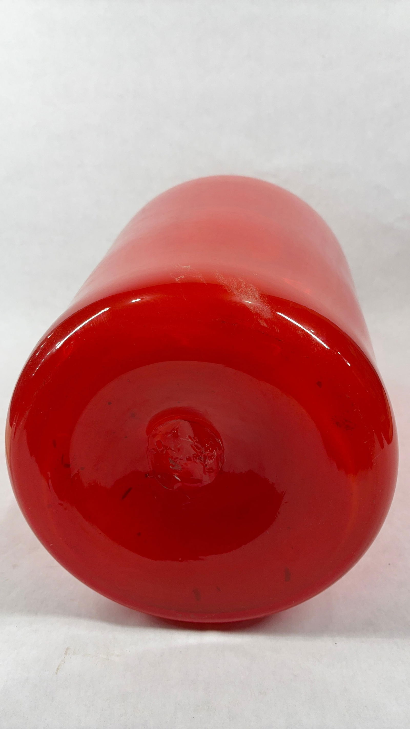 Pigeon Blood Handled Vase - 7