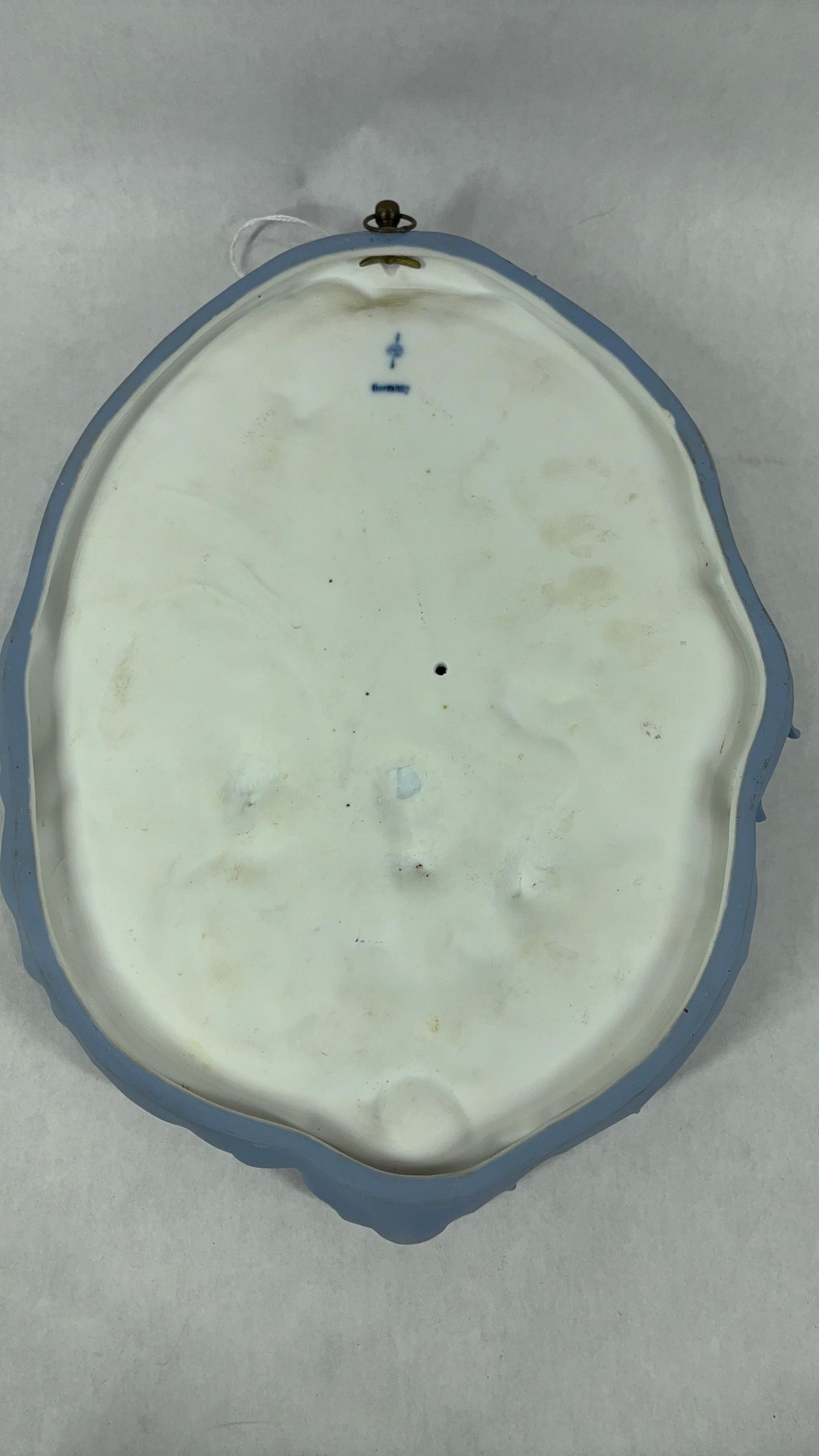 Volkstedt German Jasperware Bisque Plaque - 7