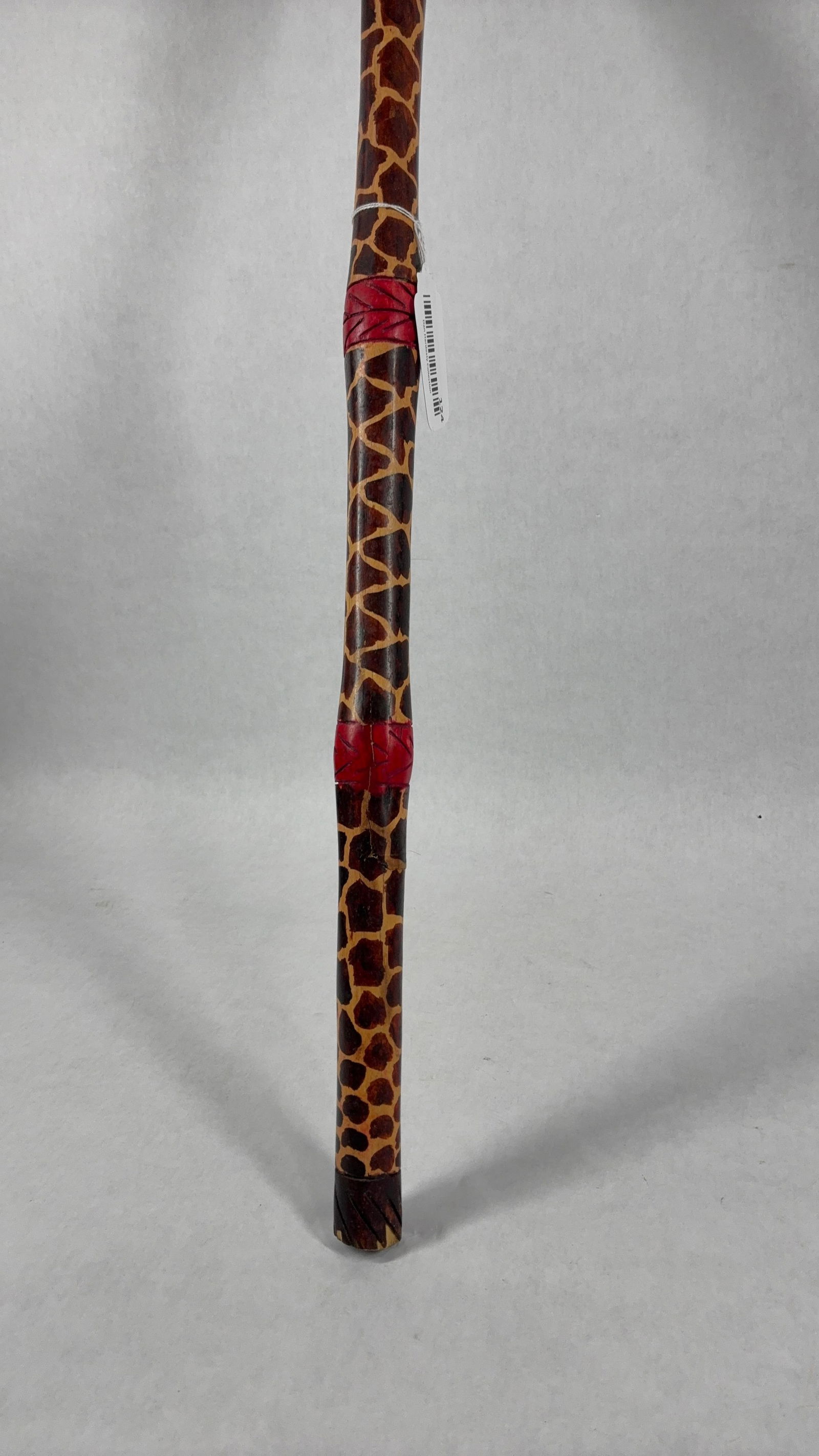 African Giraffe & Monkey Walking Stick - 7