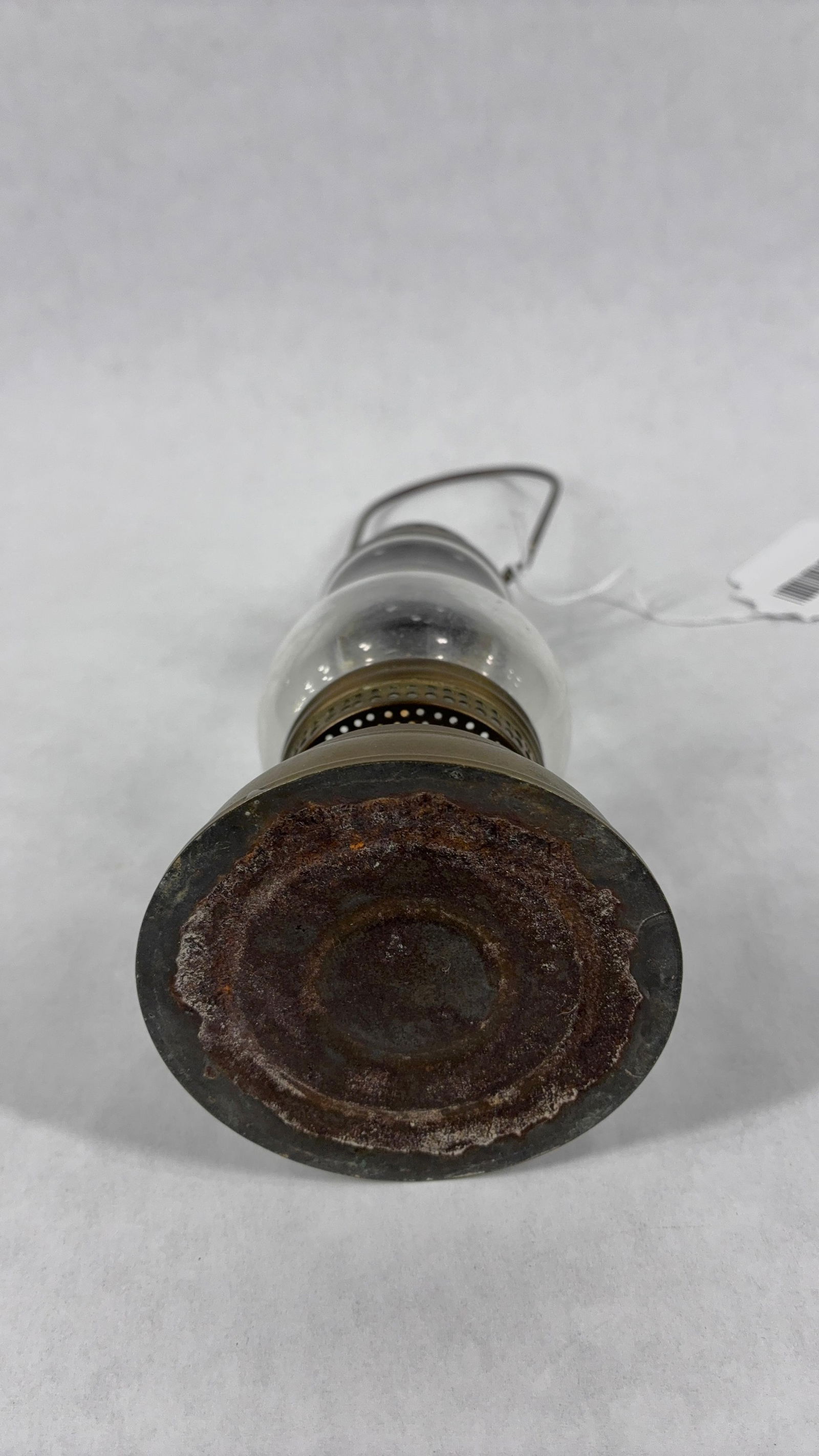 Early Brass Body Skaters Lantern - 6