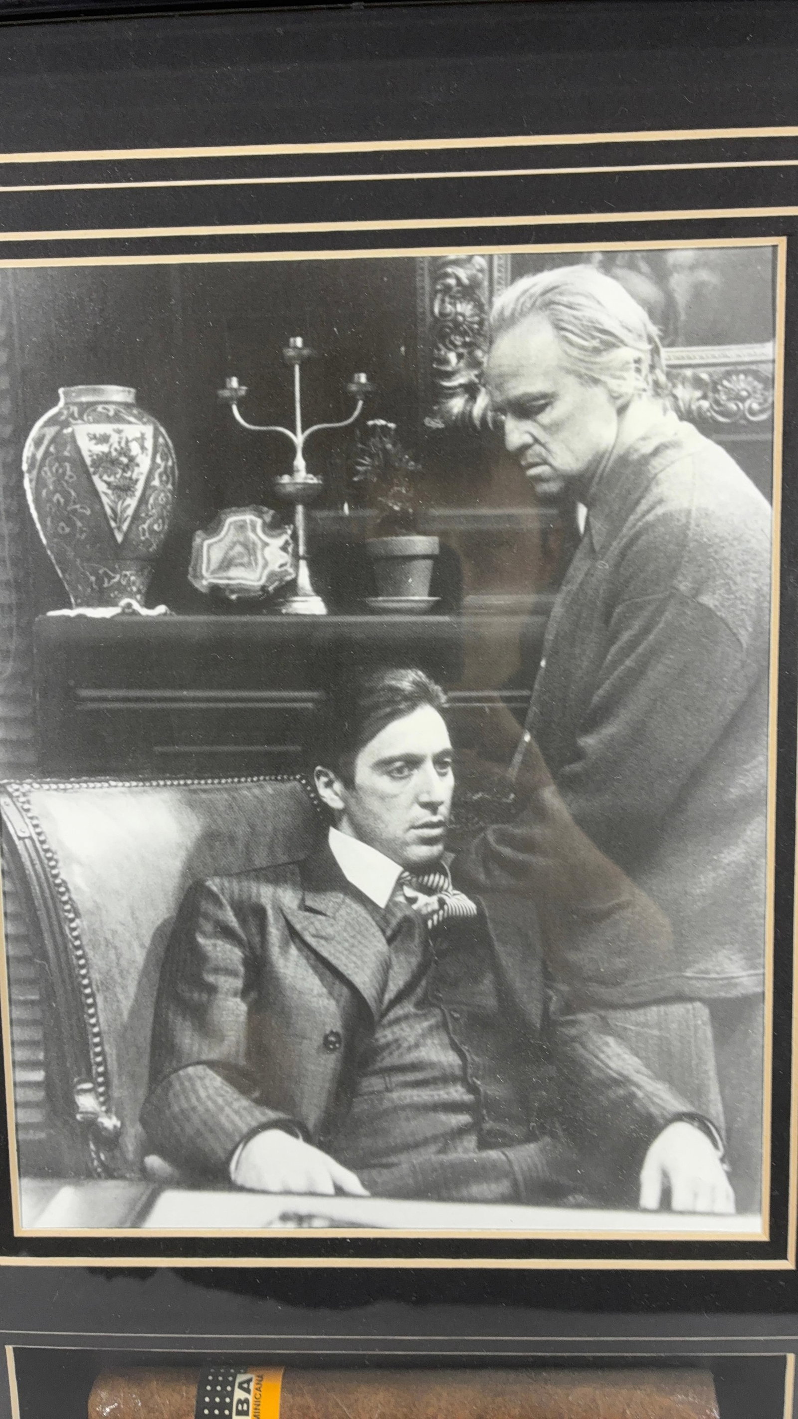 The Godfather Collector Shadow Box w Cigar & Bullets - 3