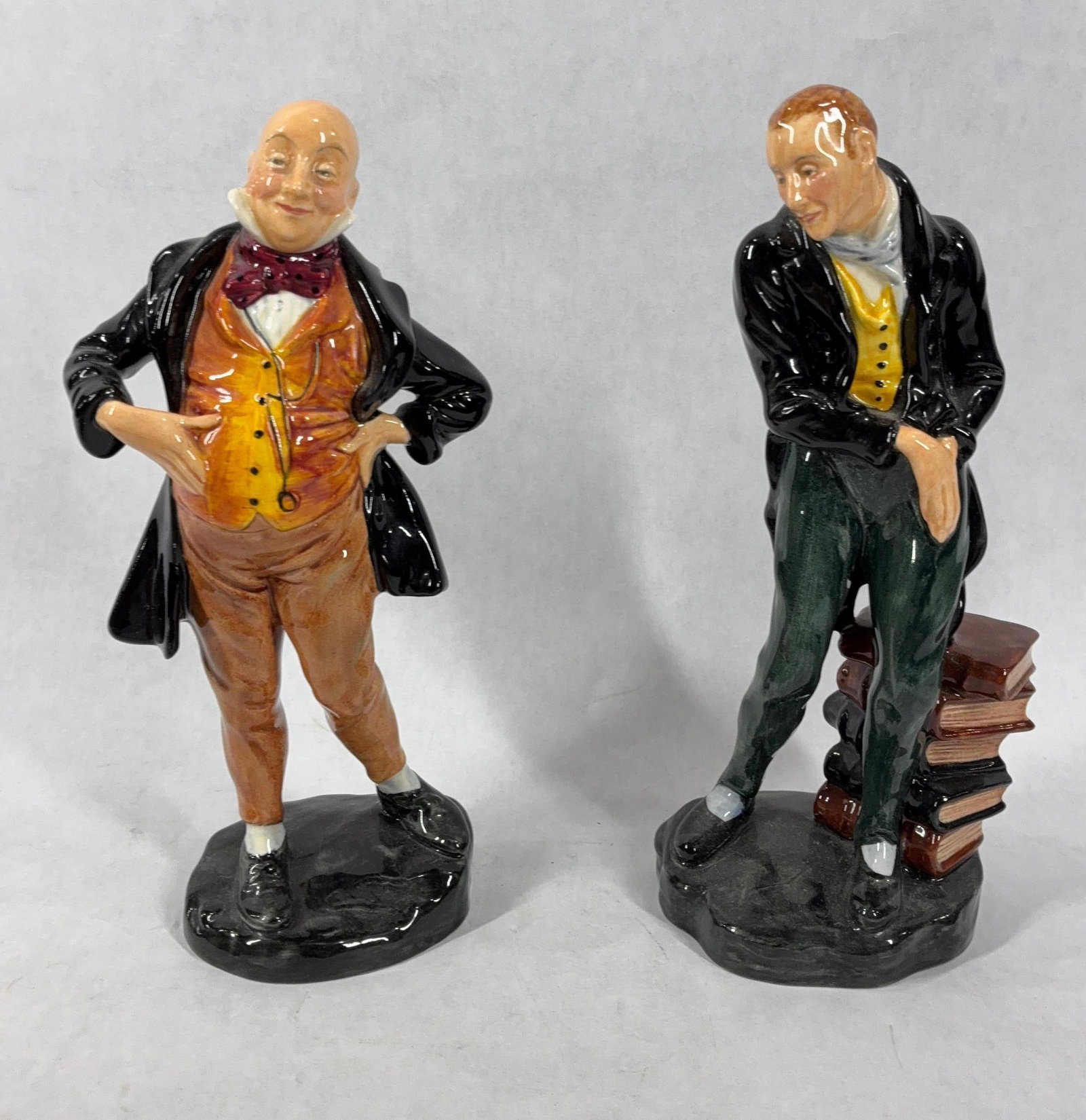 Royal Doulton Butler Figurines: Featuring Micawber and Uriah Heep. Both are 7.5 inches Both are in great condition.