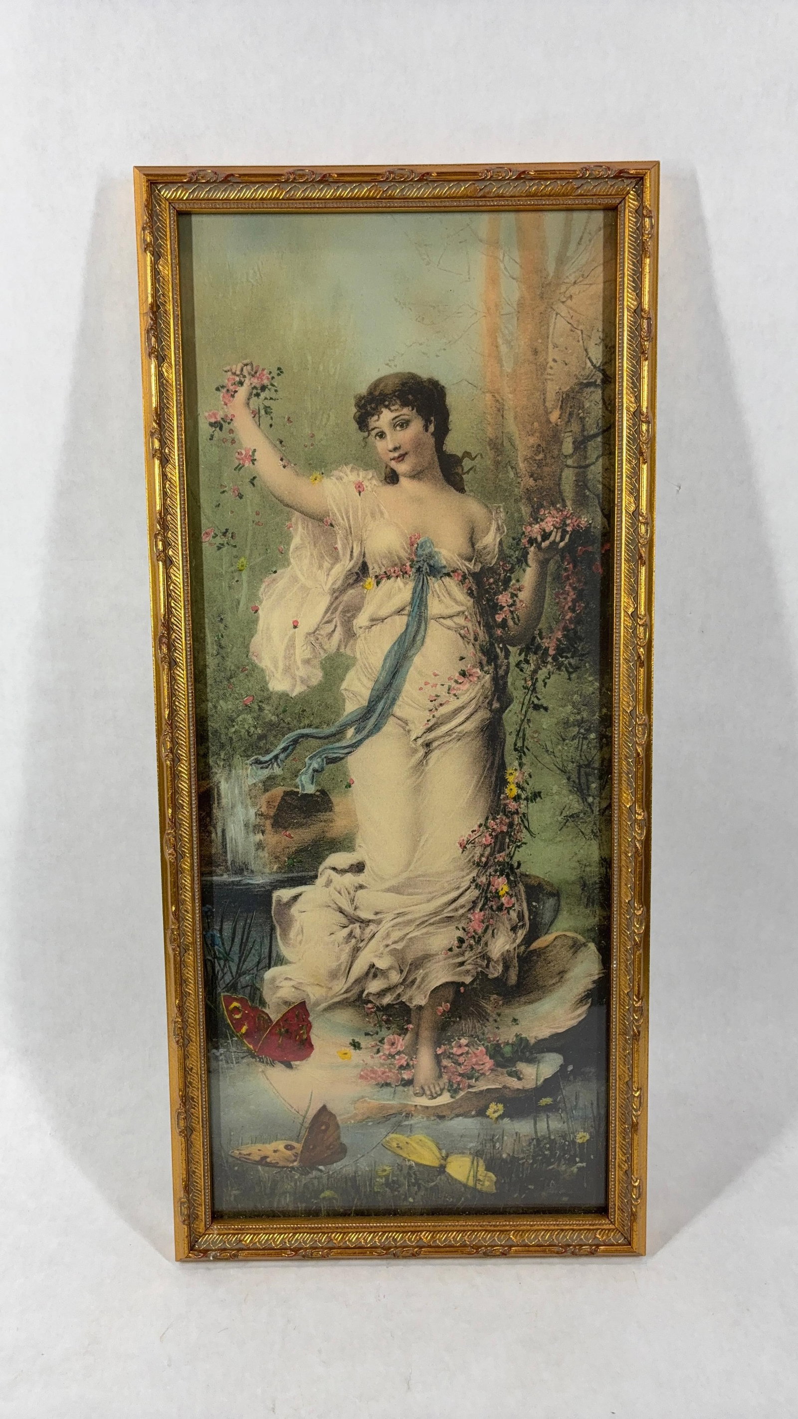 Maiden with Flowers Framed Print (1 of 4)