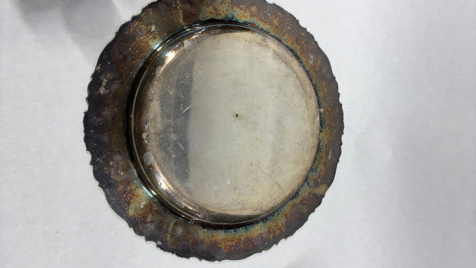 Bohemian Ruby Red Cut to Clear Crystal & Silver Decanter Set - 14