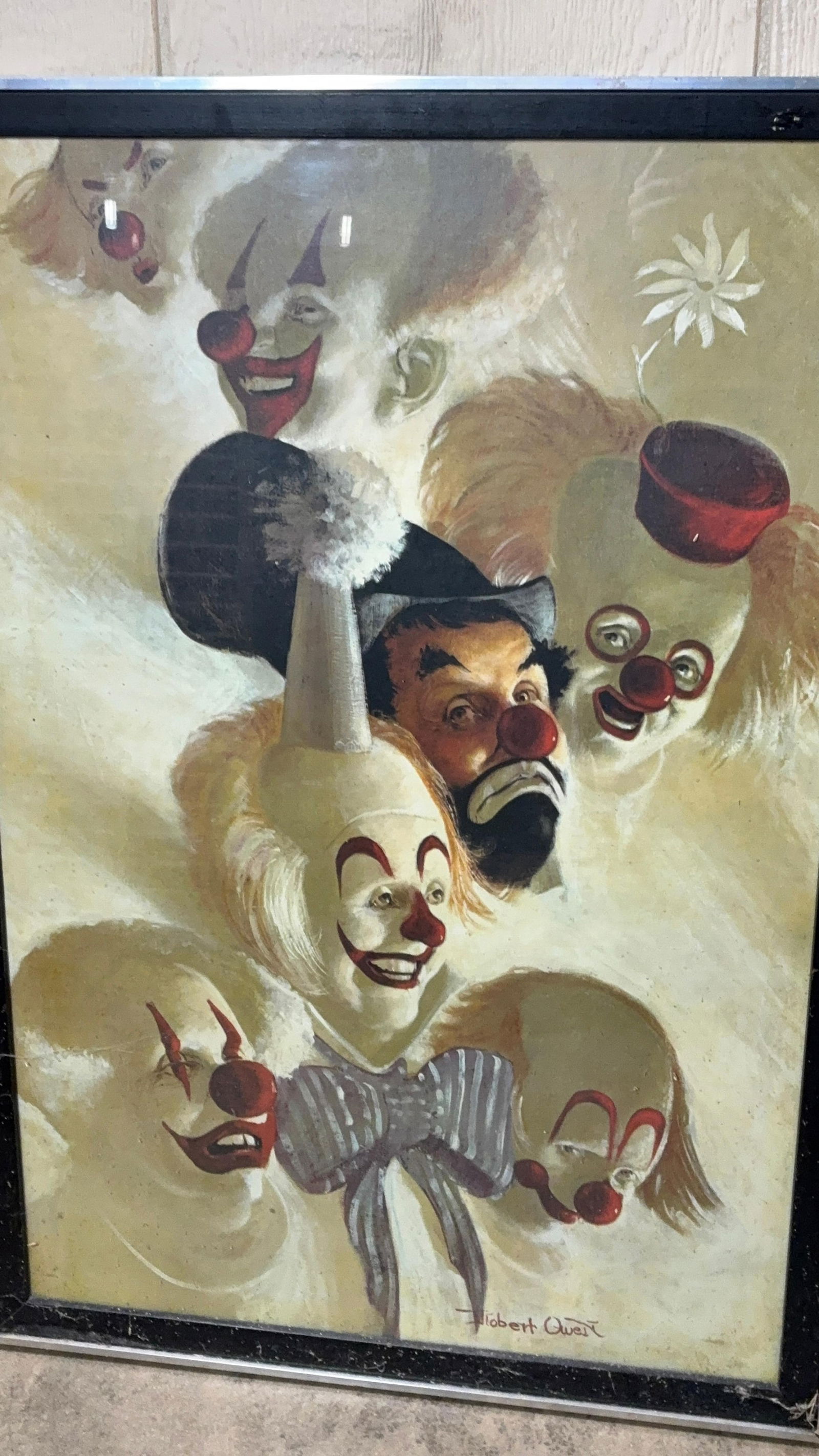 7 Faces of a Clown Framed Print (1 of 12)