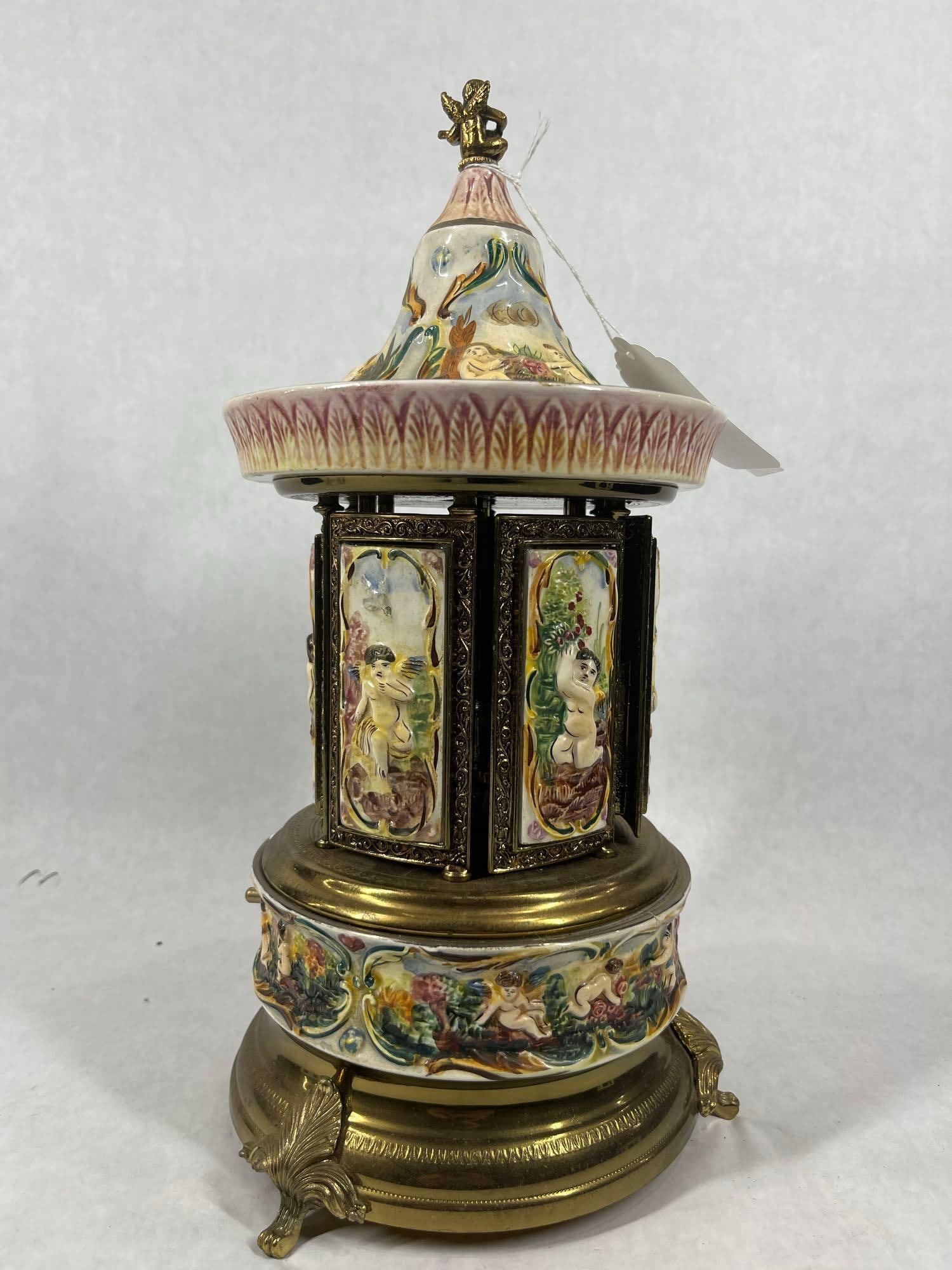 Musical Swiss Lipstick Music Box Dispenser (1 of 13)