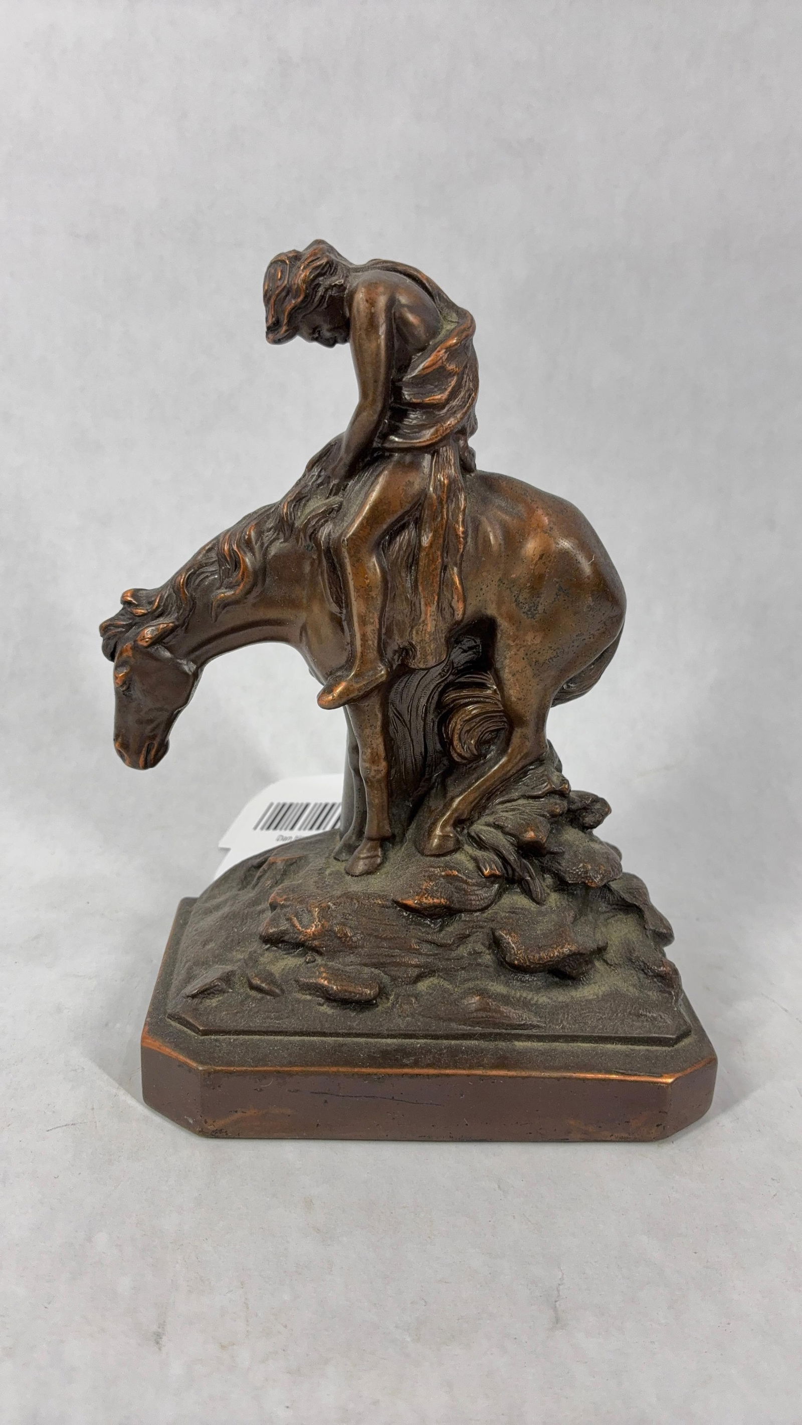 The End of the Trail Bookend (1 of 6)