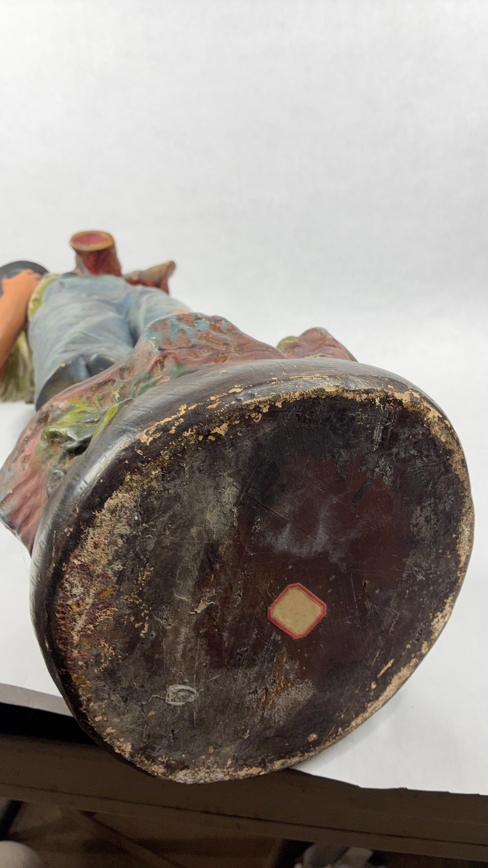 Early Cherry Boy Statue - 13