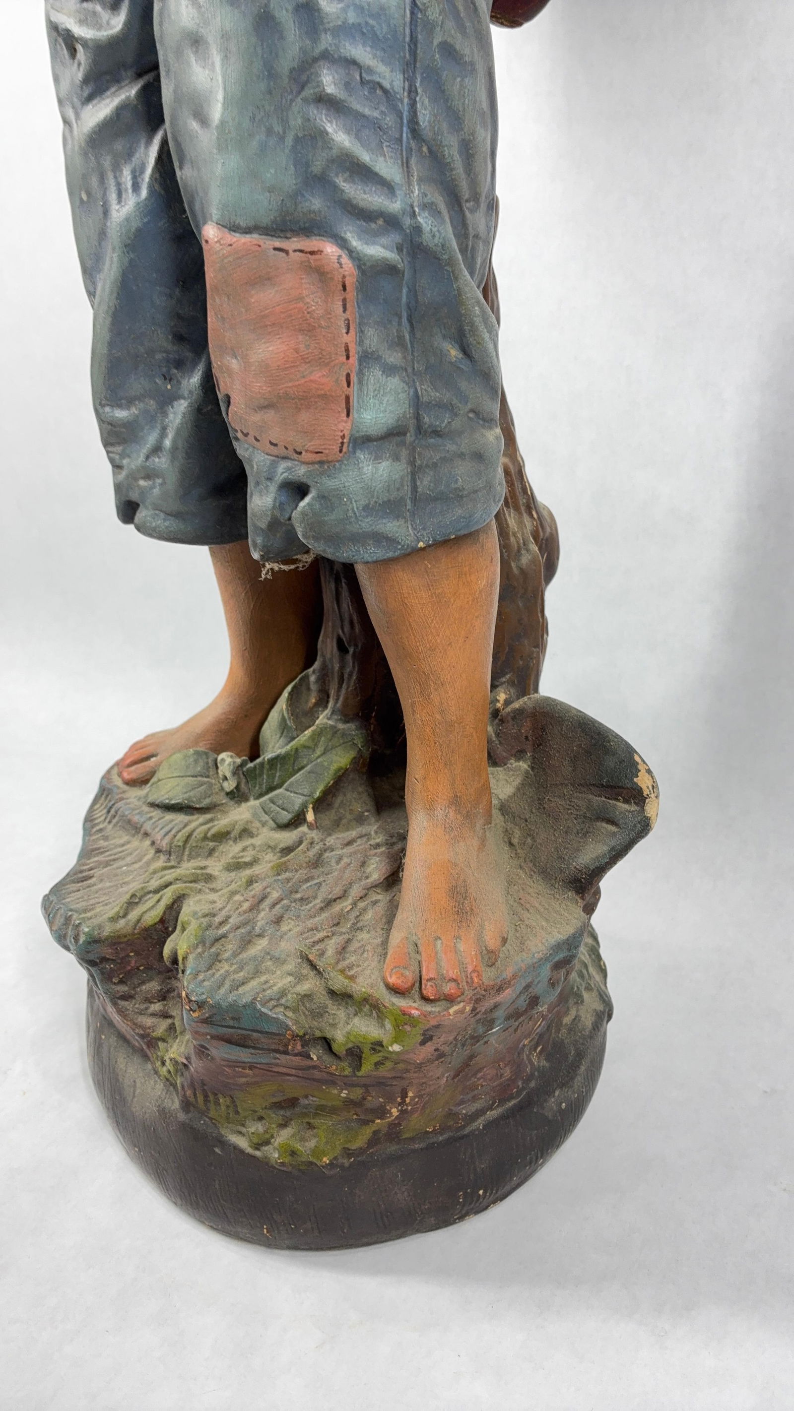 Early Cherry Boy Statue - 5