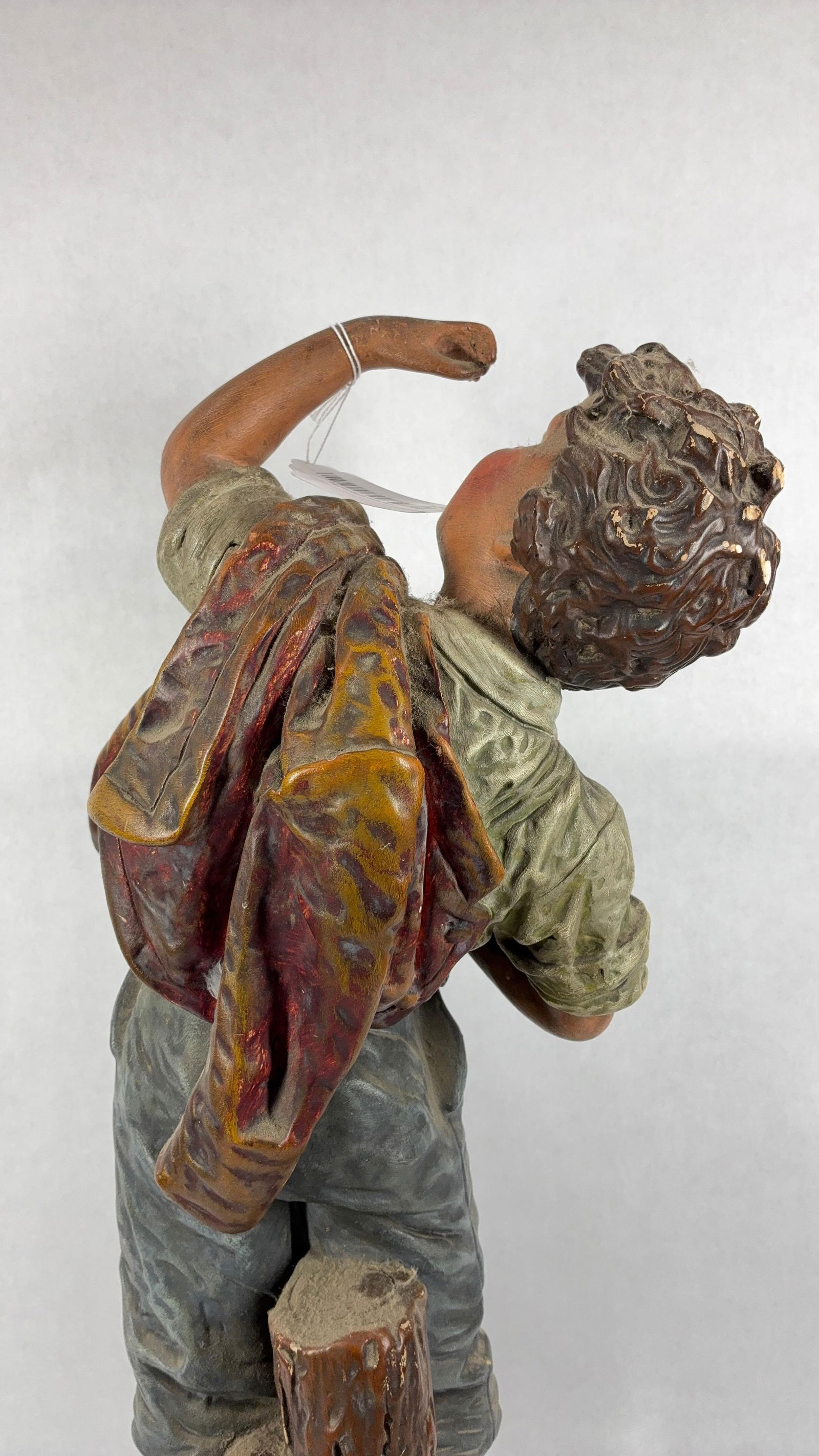 Early Cherry Boy Statue - 8