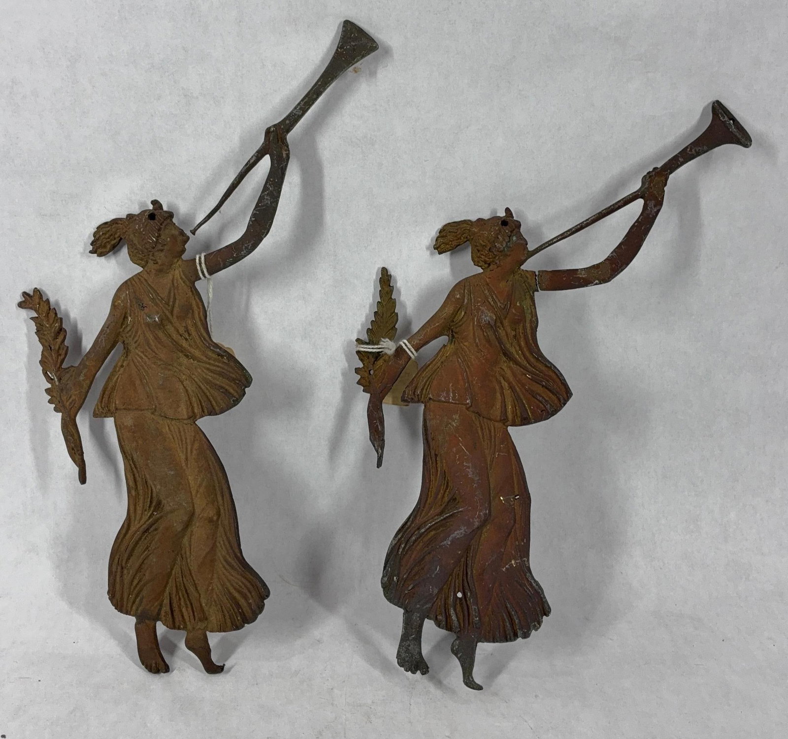 Bronze Trumpeter Allegorical Toppers (1 of 8)