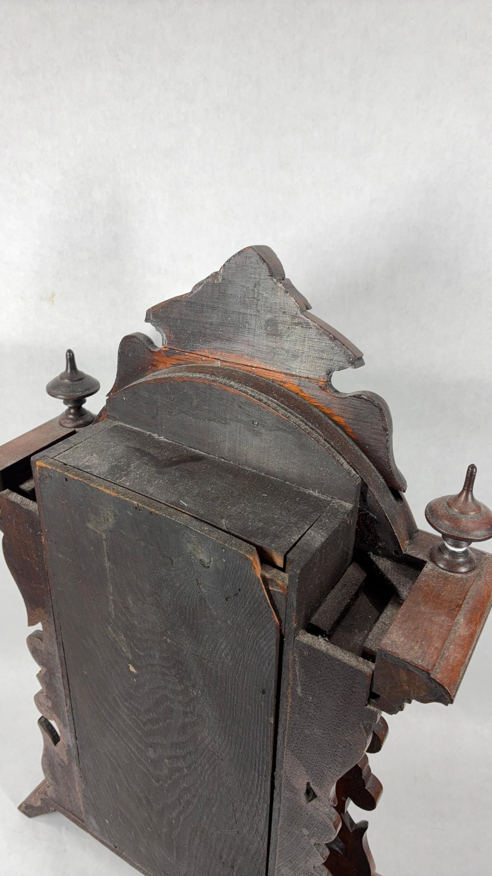 American Walnut Shelf Clock - 10