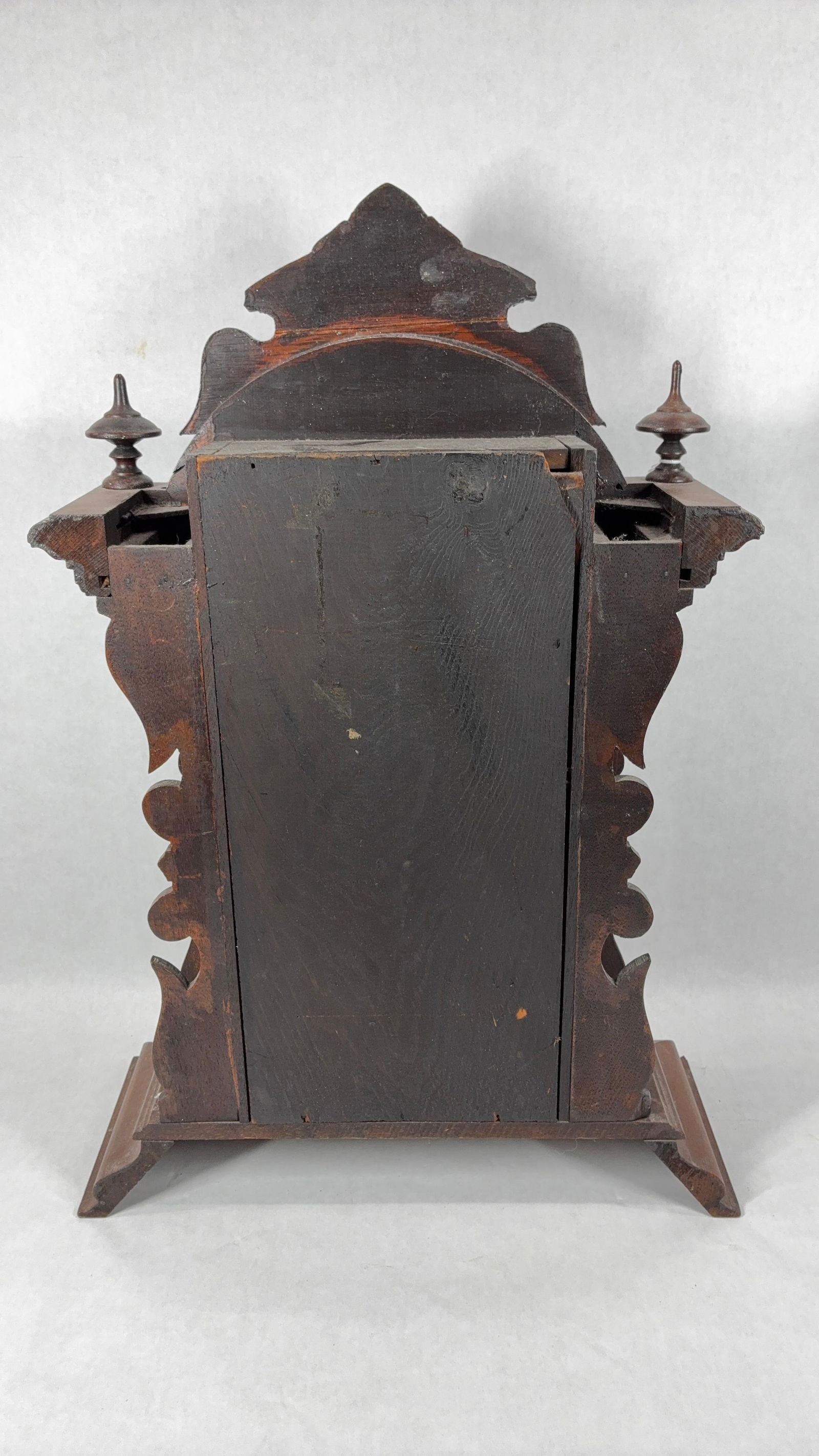 American Walnut Shelf Clock - 8