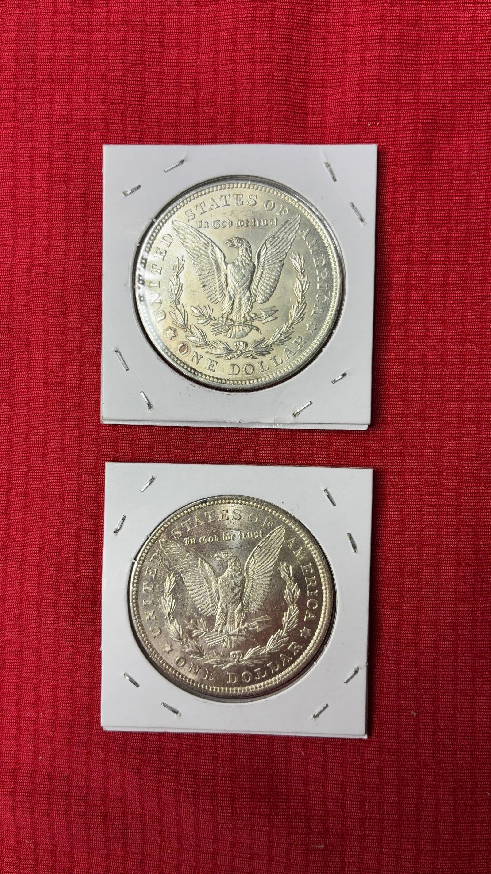 1921 UNC Morgan Silver Dollars - 2