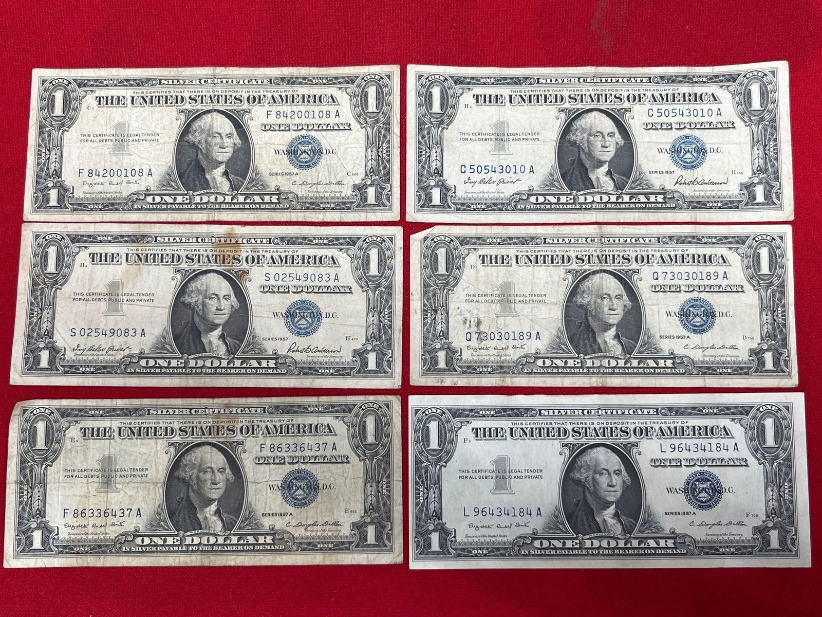 $1 Silver Certificates (1 of 5)