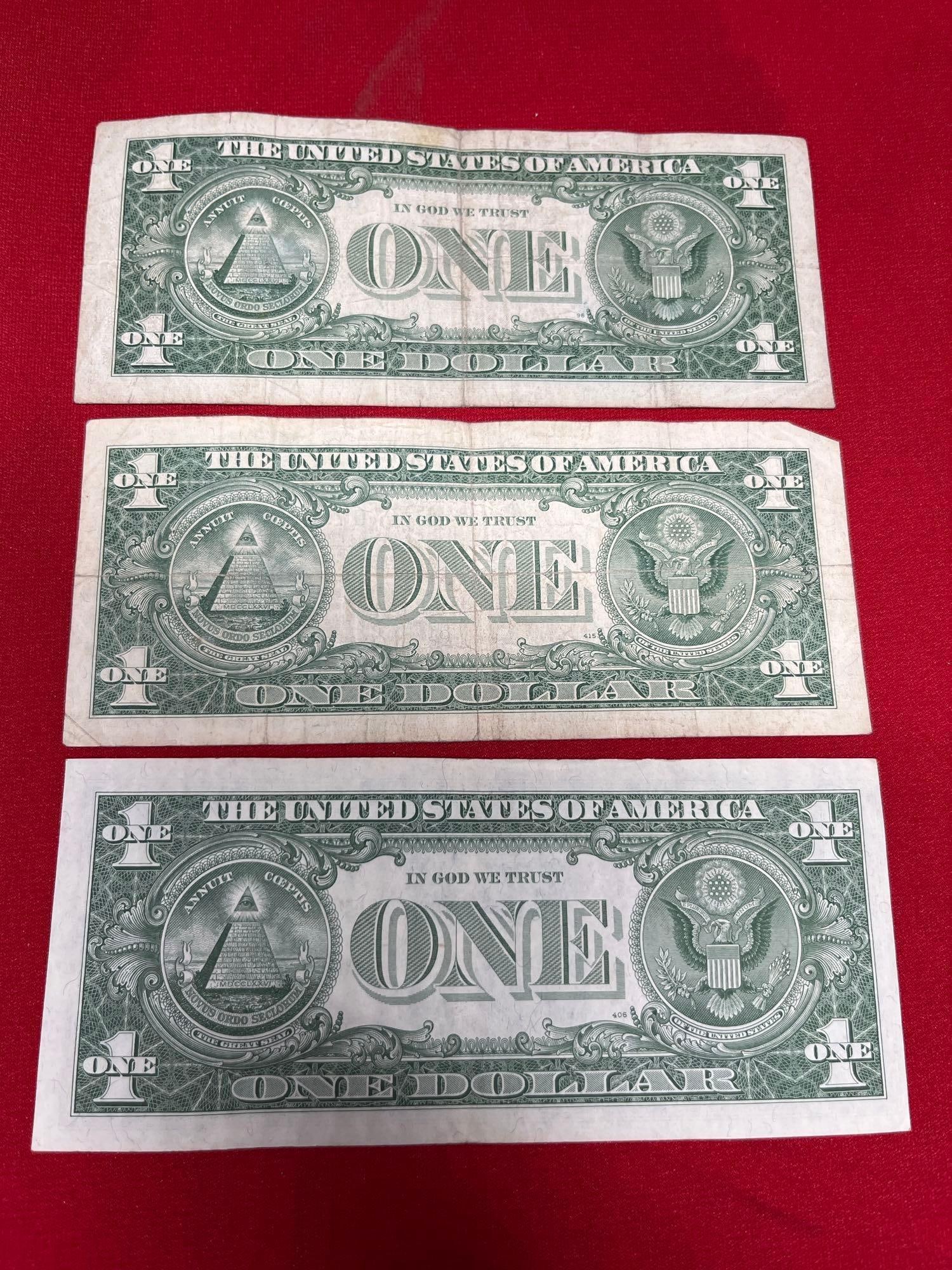 $1 Silver Certificates - 5