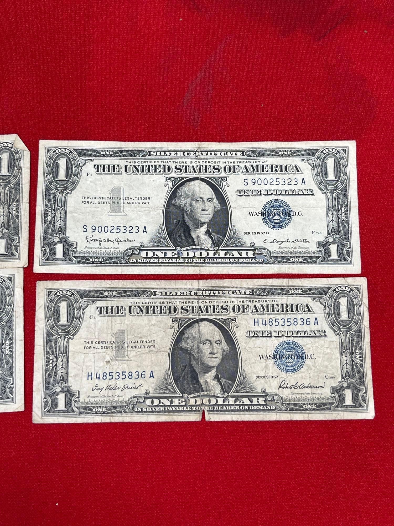 $1 Silver Certificates - 2
