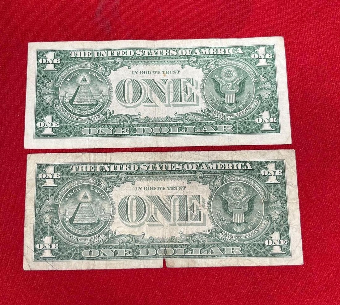 $1 Silver Certificates - 3