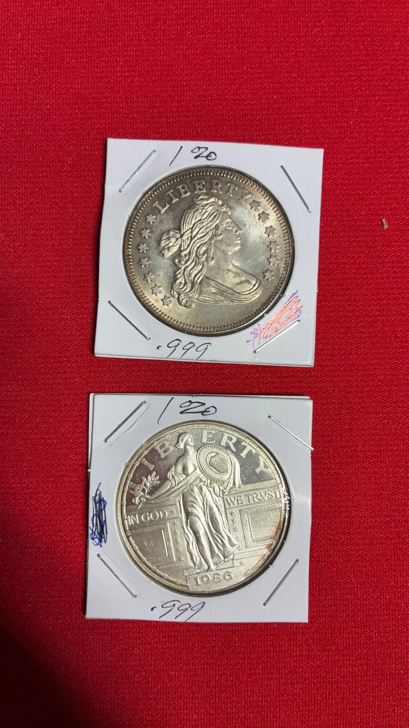 2 Silver Rounds (1 of 2)
