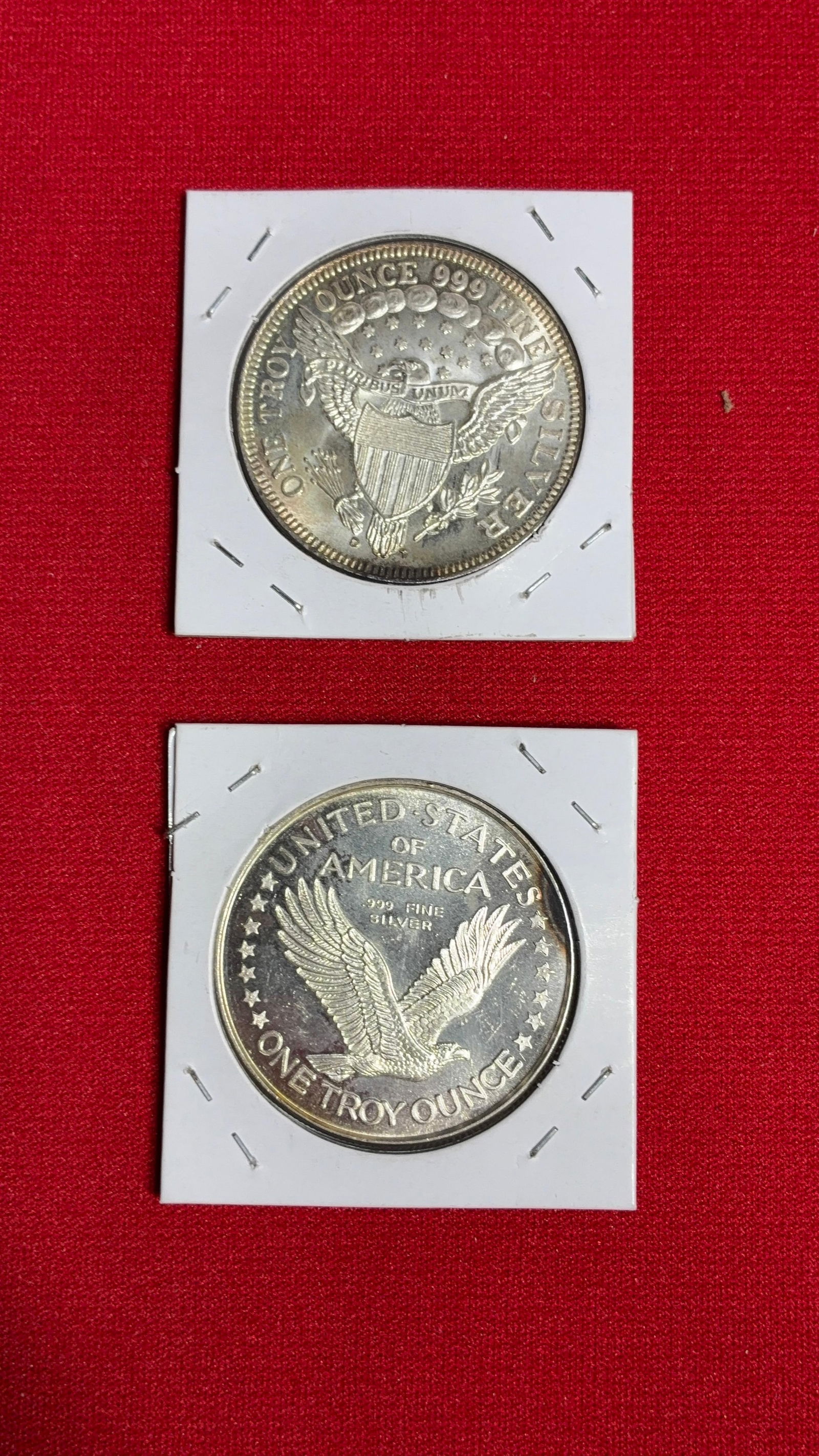 2 Silver Rounds - 2