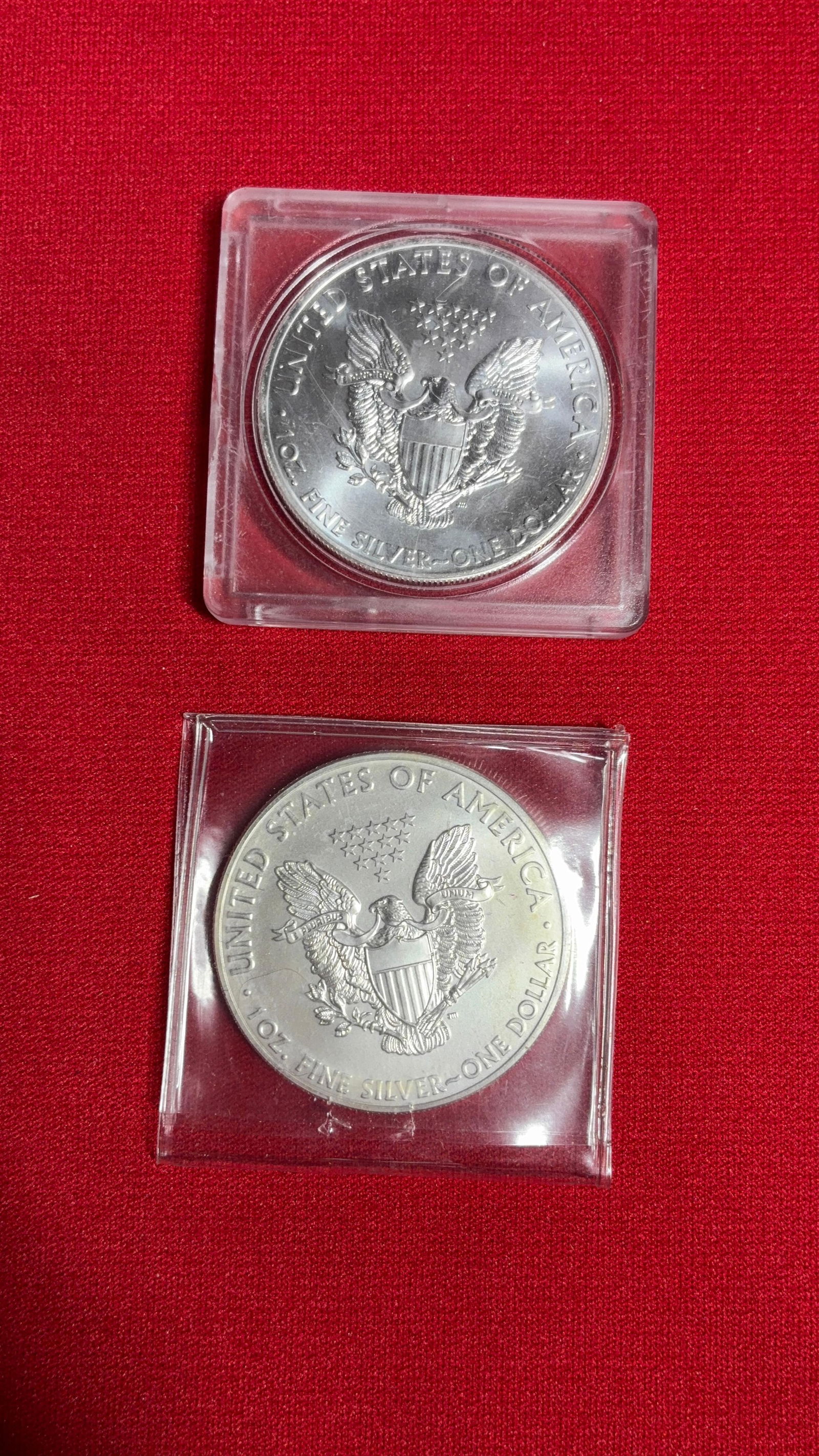 2011 and 2015 Silver Eagles - 2