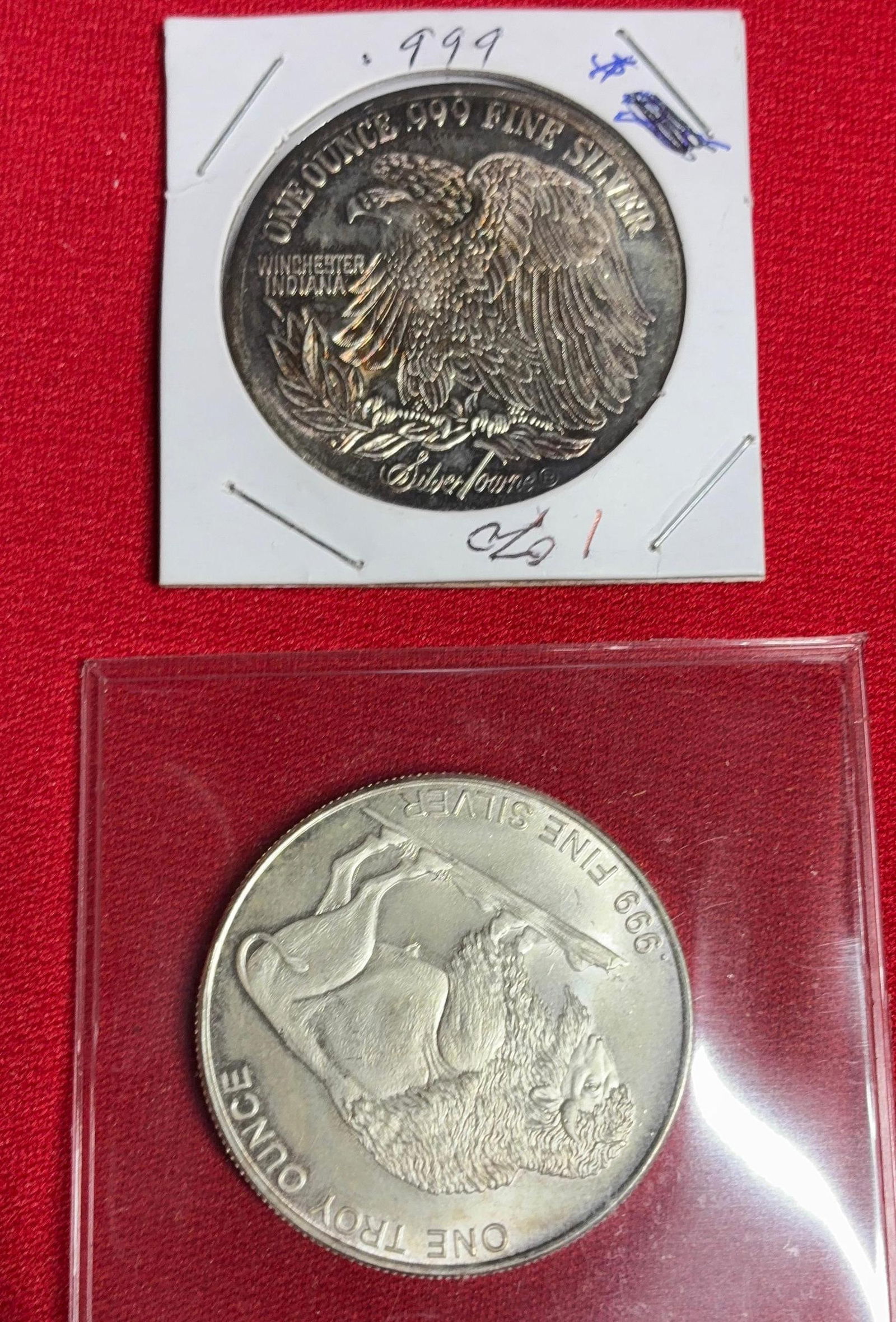 2 Silver Rounds - 2