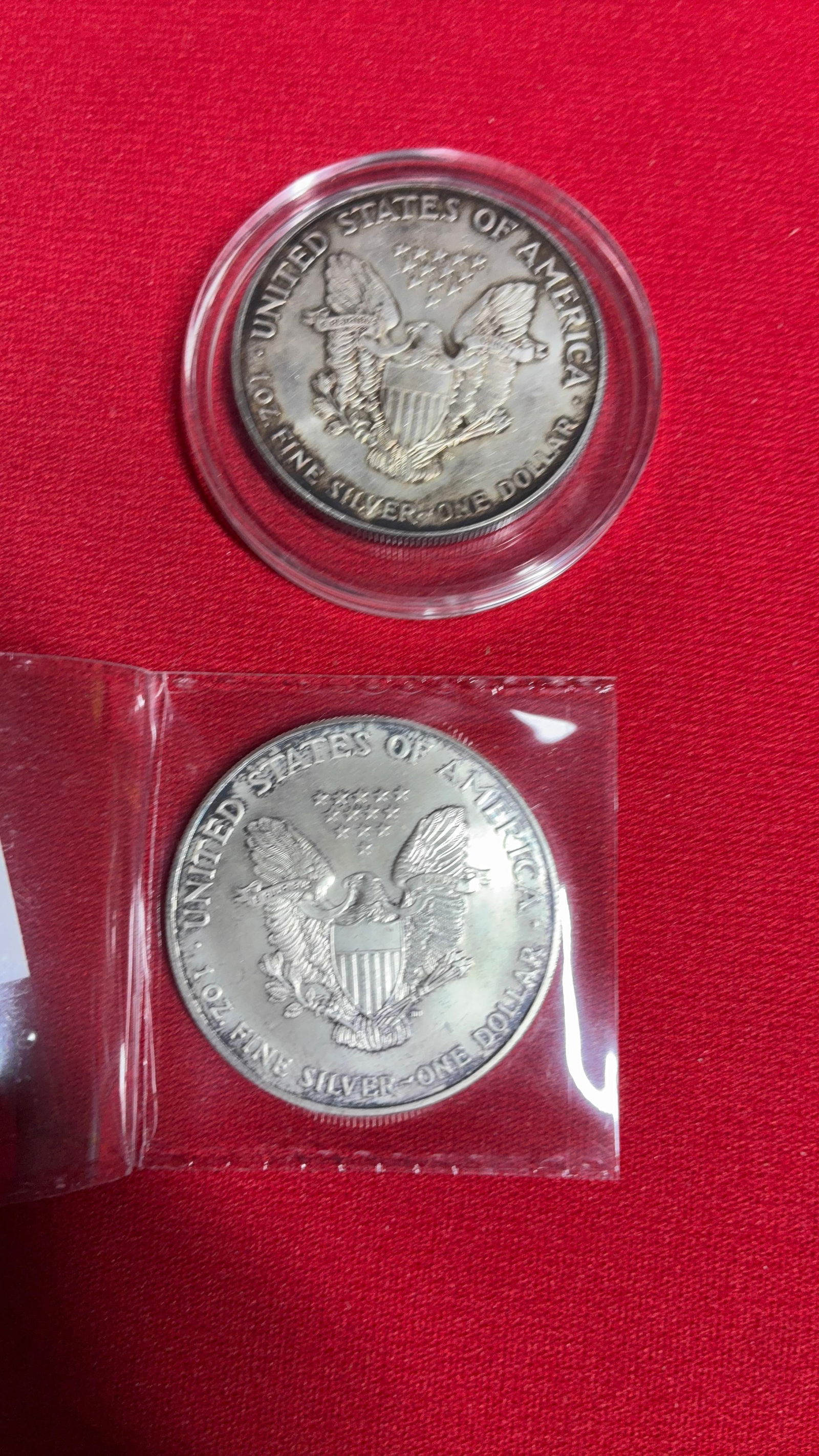 1995 and 1999 Silver Eagles - 4