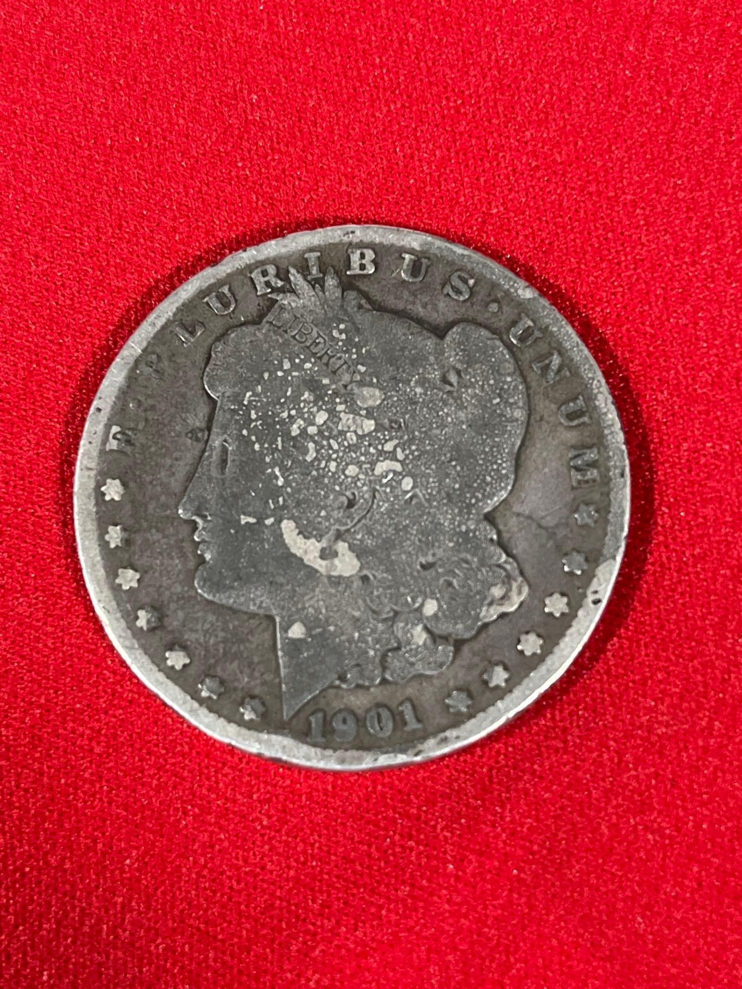 3 O Mint Mark Morgan Silver Dollars - 6