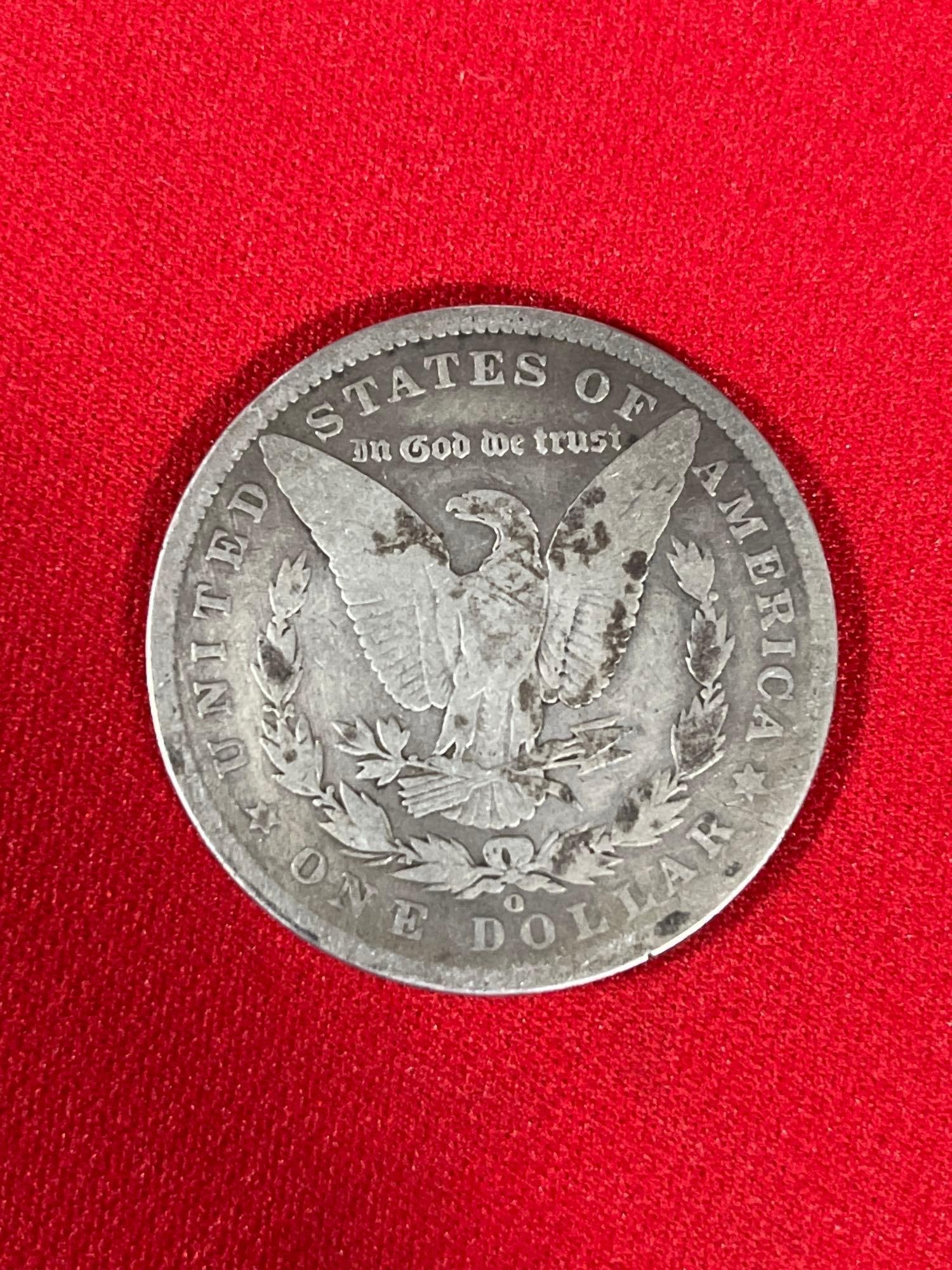 3 O Mint Mark Morgan Silver Dollars - 3