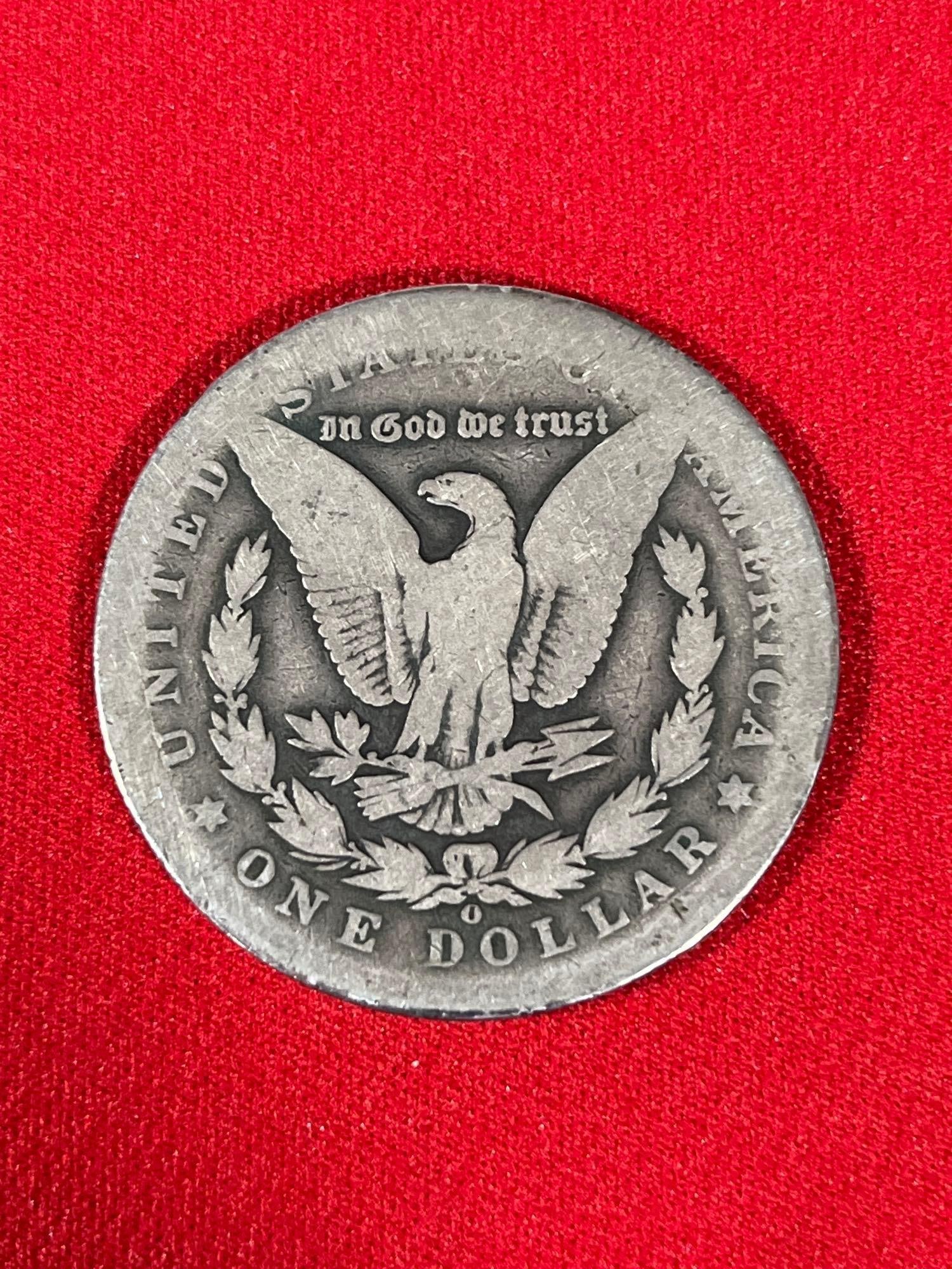 3 O Mint Mark Morgan Silver Dollars - 7