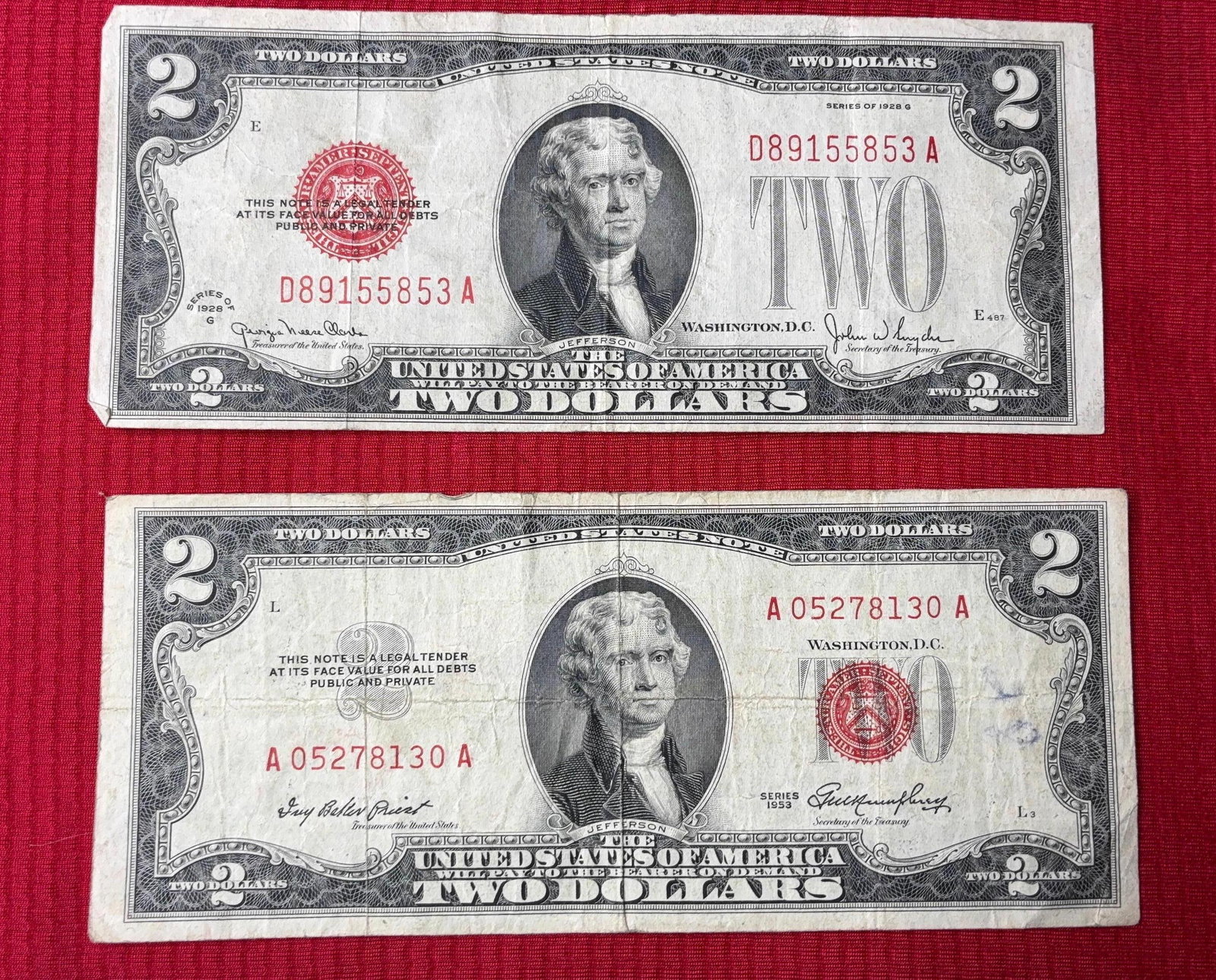 $2 Red Seal Notes (1 of 2)