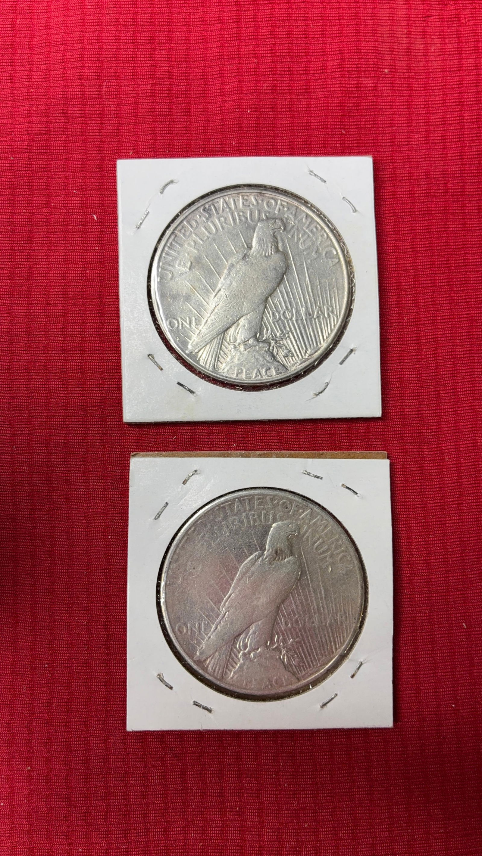 1926S Peace Dollars - 2