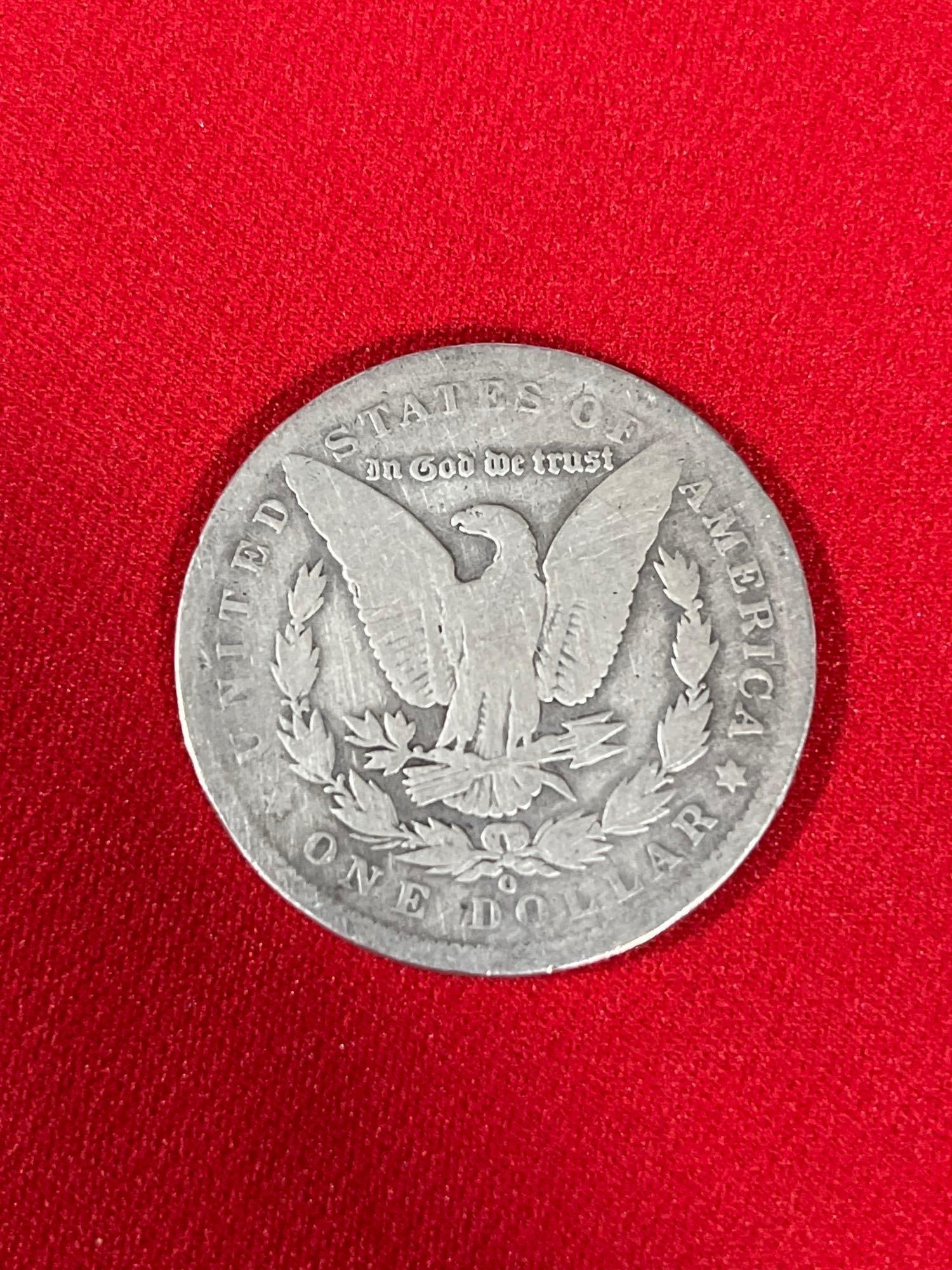 3 O Mint Morgan Silver Dollars - 3