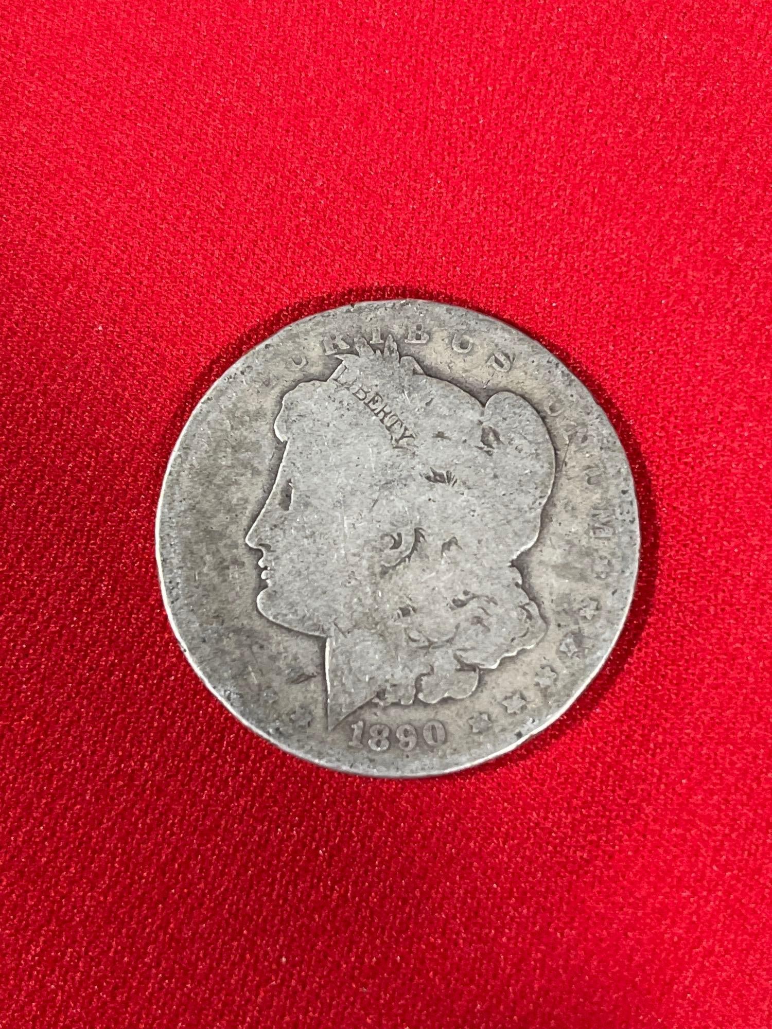 3 O Mint Morgan Silver Dollars - 4