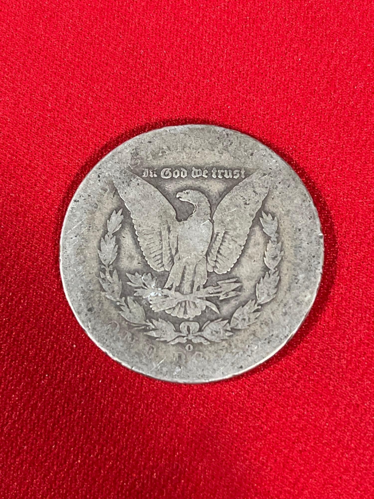 3 O Mint Morgan Silver Dollars - 5