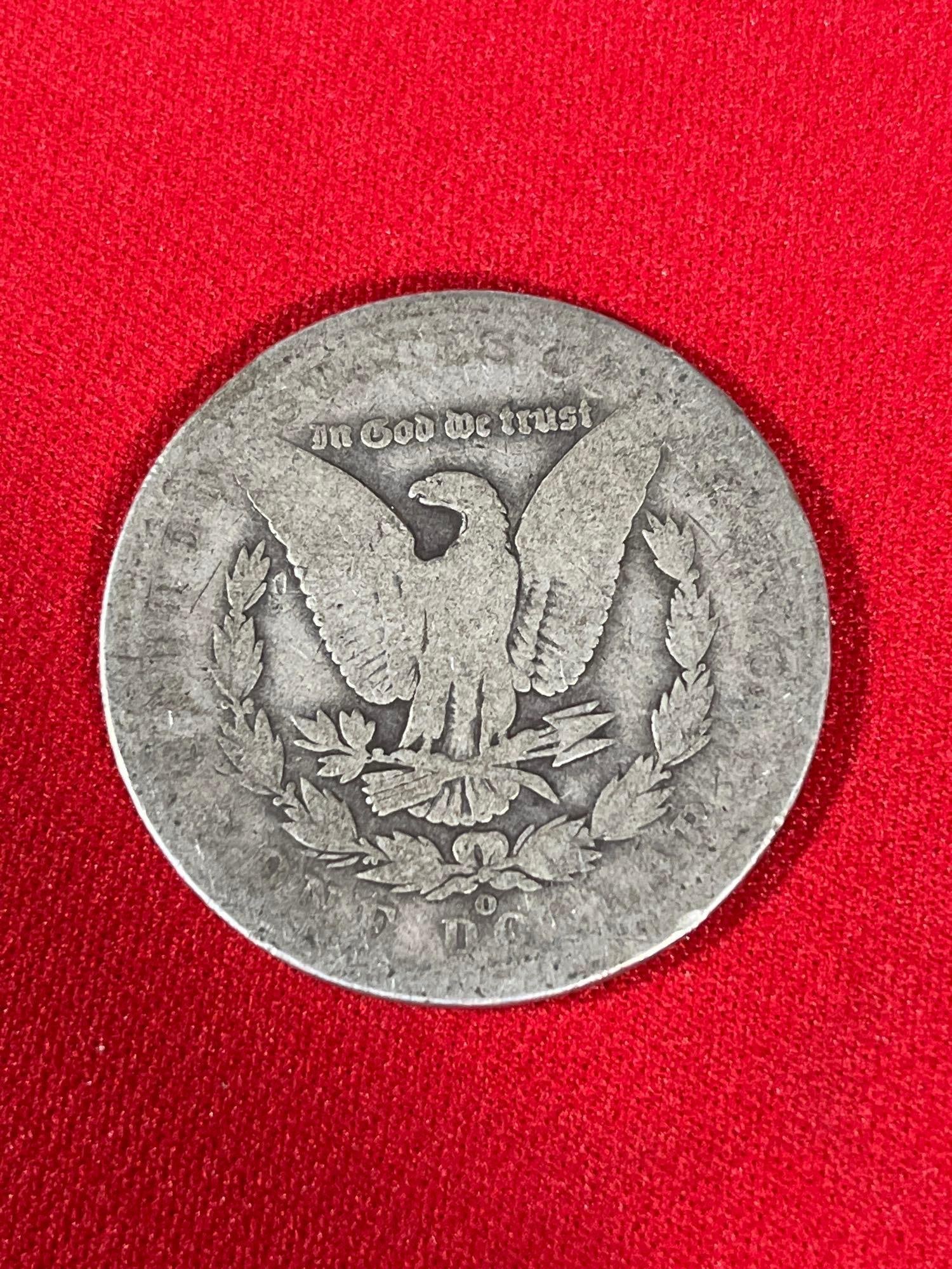 3 O Mint Morgan Silver Dollars - 7