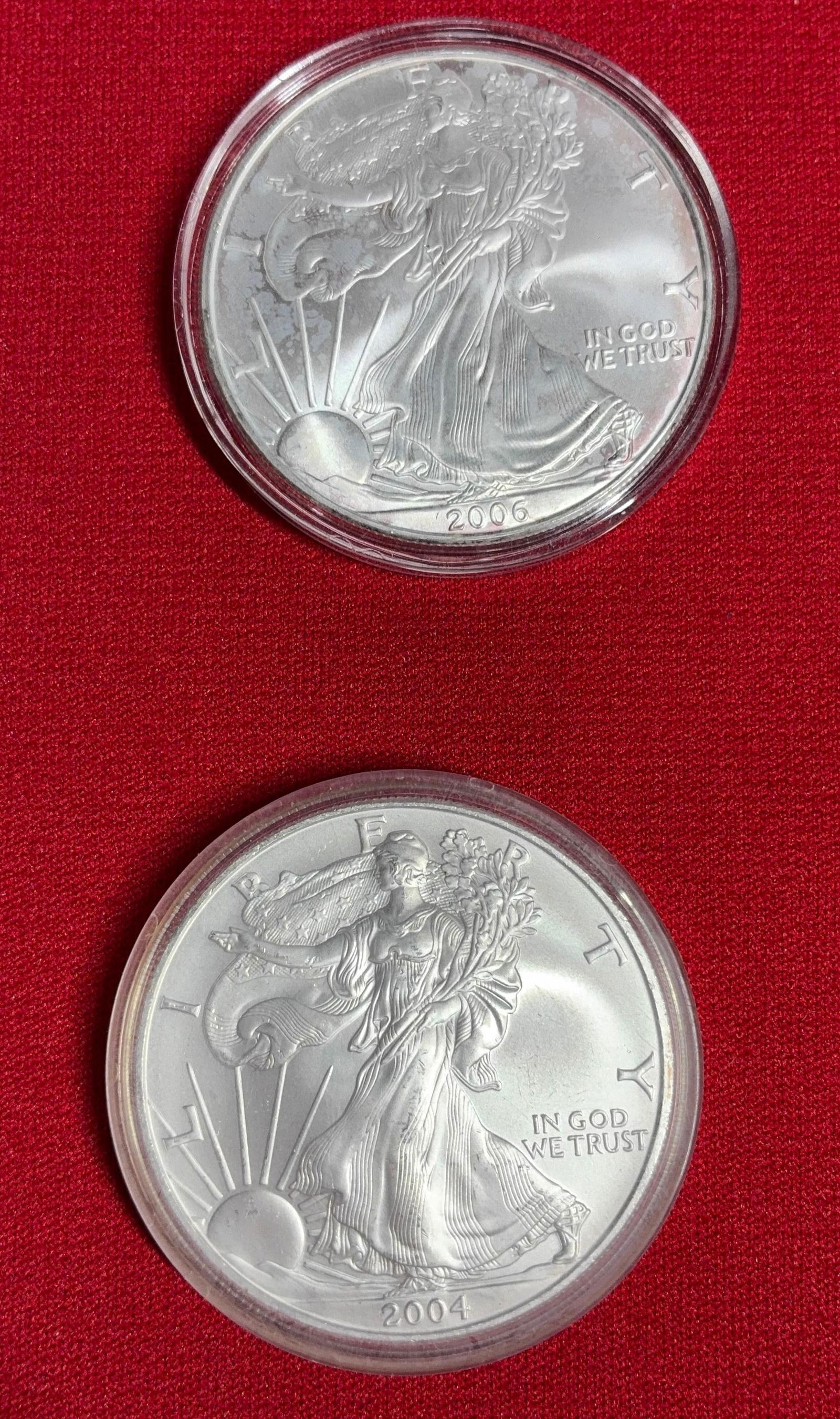 2004 and 2006 Silver Eagles (1 of 4)