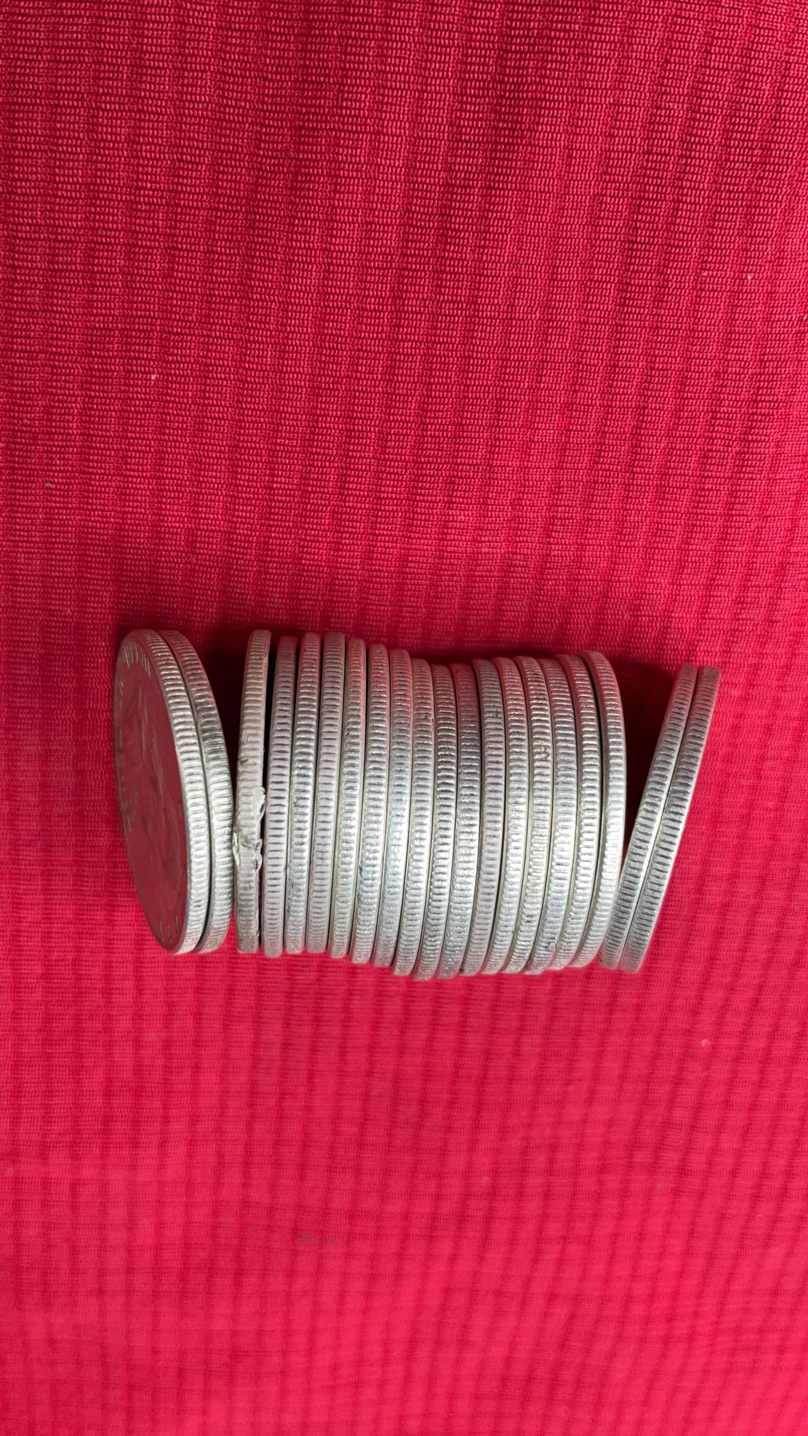 20 Silver Franklin Half Dollars - 5