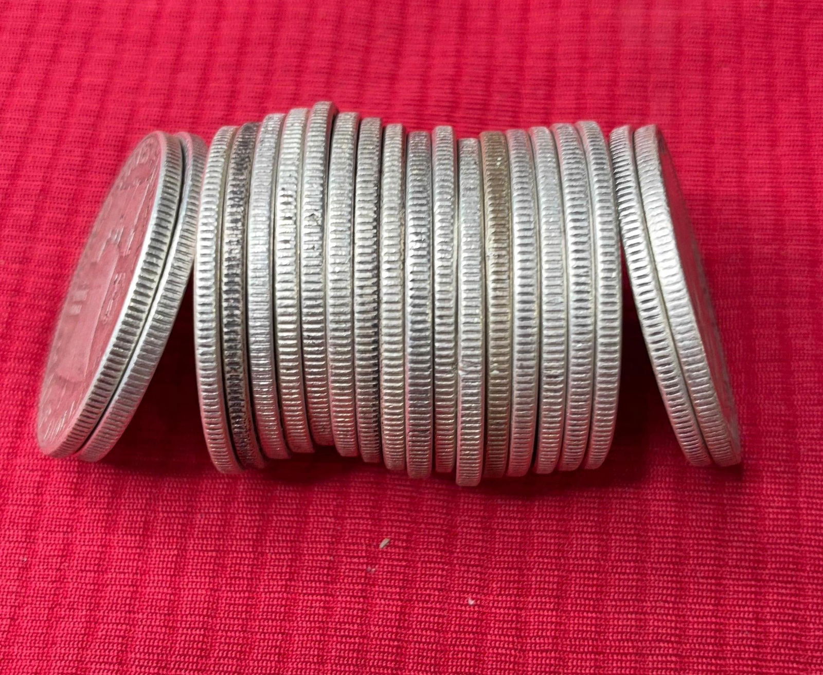 20 Silver Franklin Half Dollars - 6