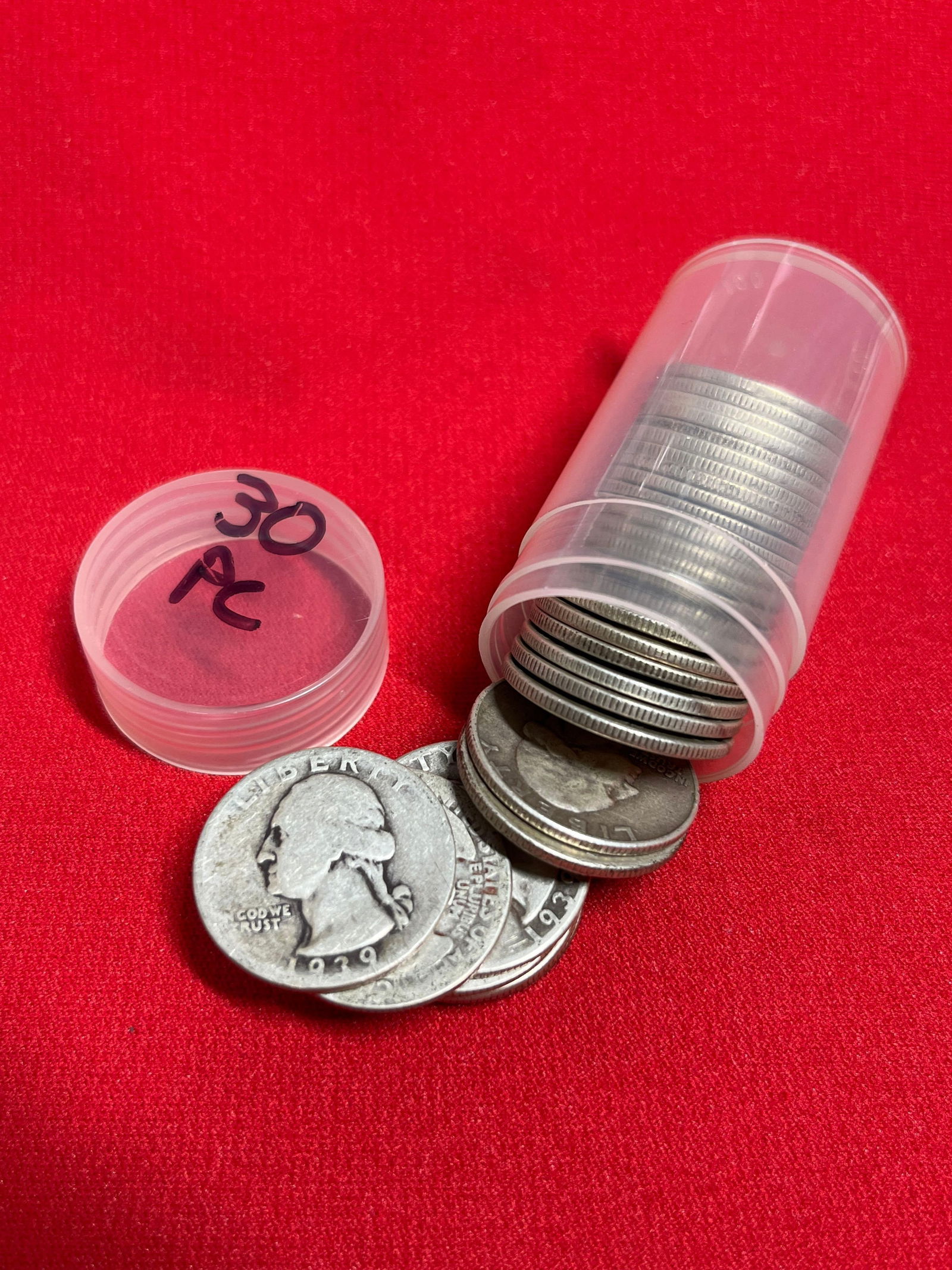 Silver Washington Quarters (1 of 3)