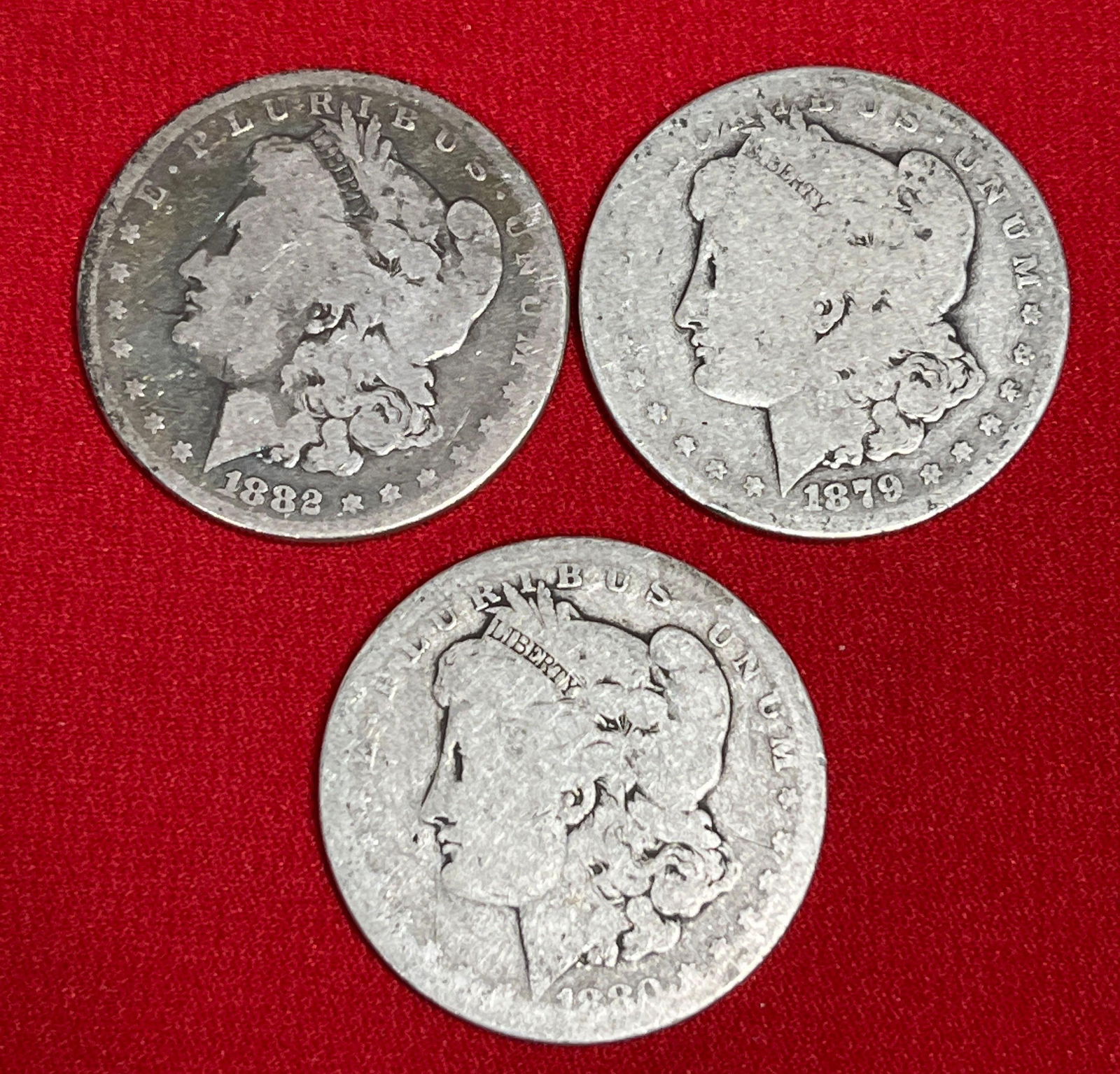 3 Morgan Dollars (1 of 7)