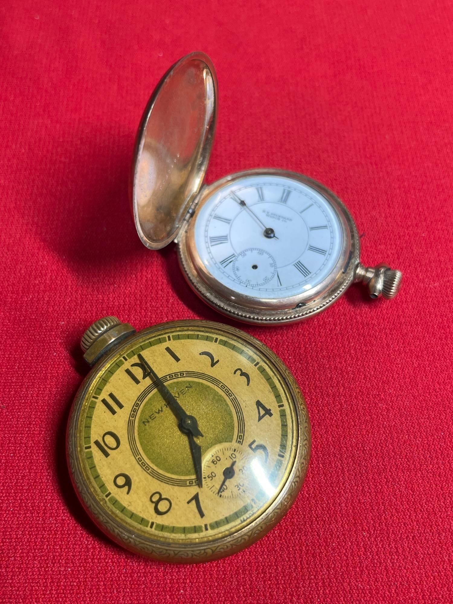 Ny Standard & New Haven Pocket Watches (1 of 6)