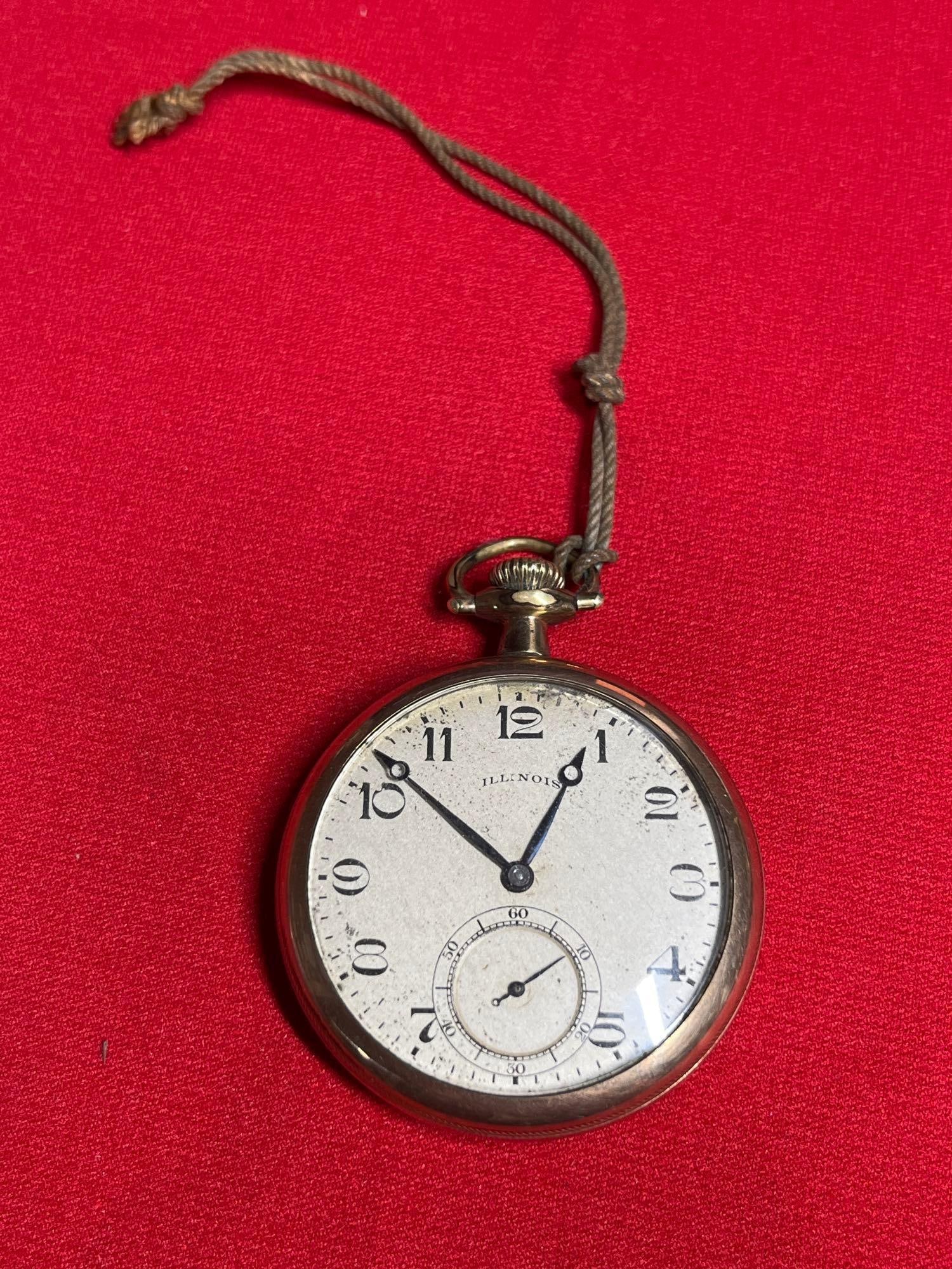 Illinois 21 Jewel Pocket Watch (1 of 6)
