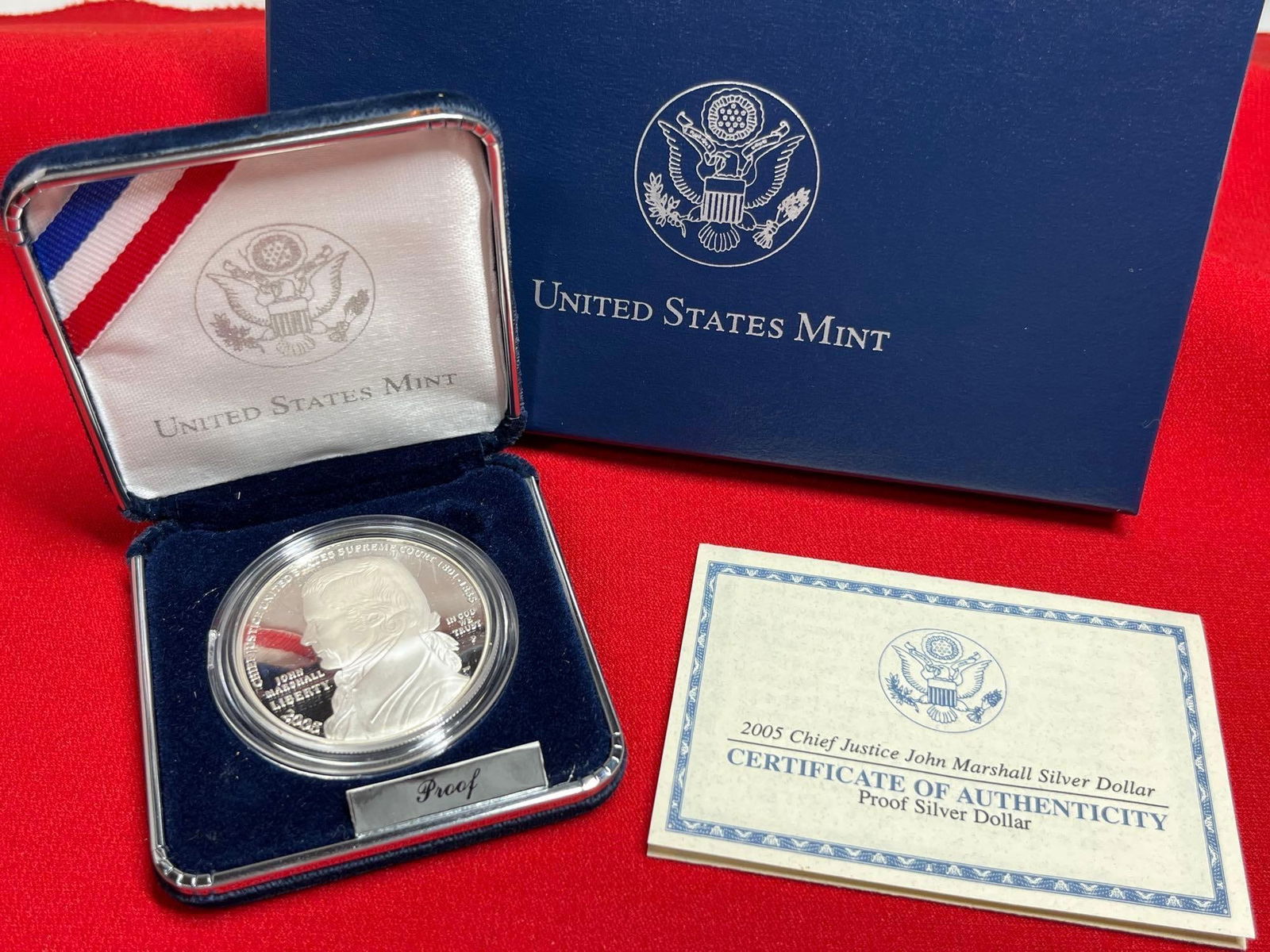 2005 Chief Justice John Marshall Silver Dollar Proof (1 of 4)