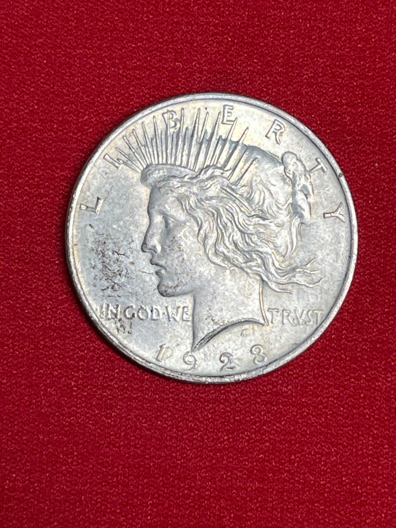 1923 Peace Dollar (1 of 2)