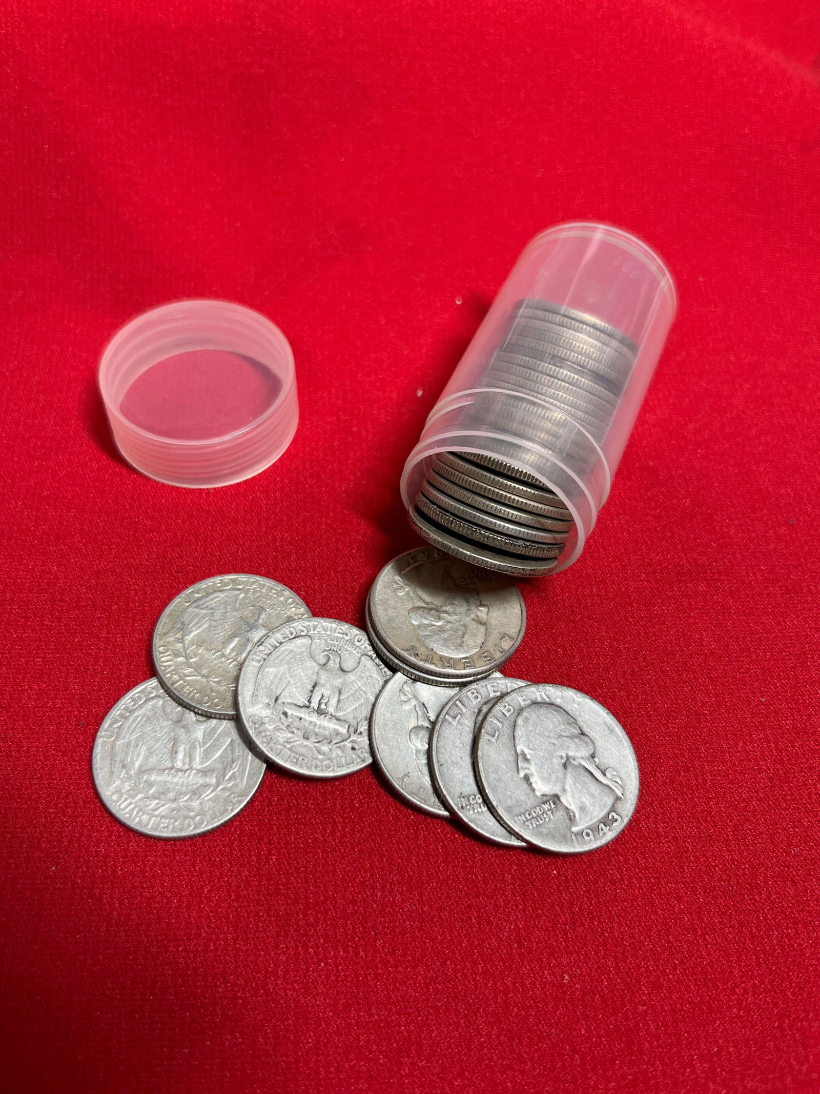 30 Silver Washington Quarters (1 of 3)